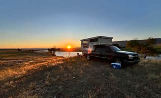 Noah C.'s photo of a dispersed camping area at Pig Farm Fishing Access Camp near Greycliff, MT