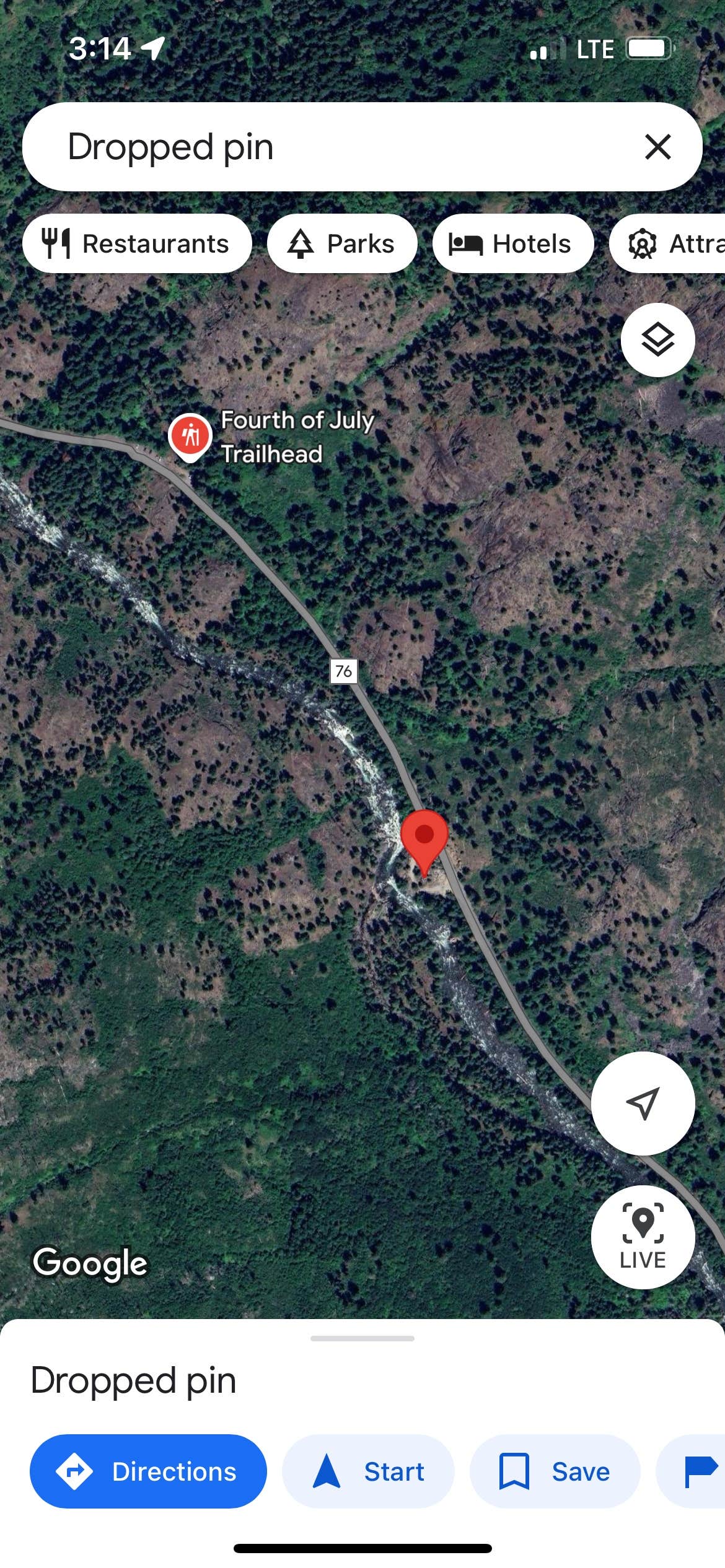 Camper-submitted photo at 4th of July Trail Levenworth near Wenatchee, WA