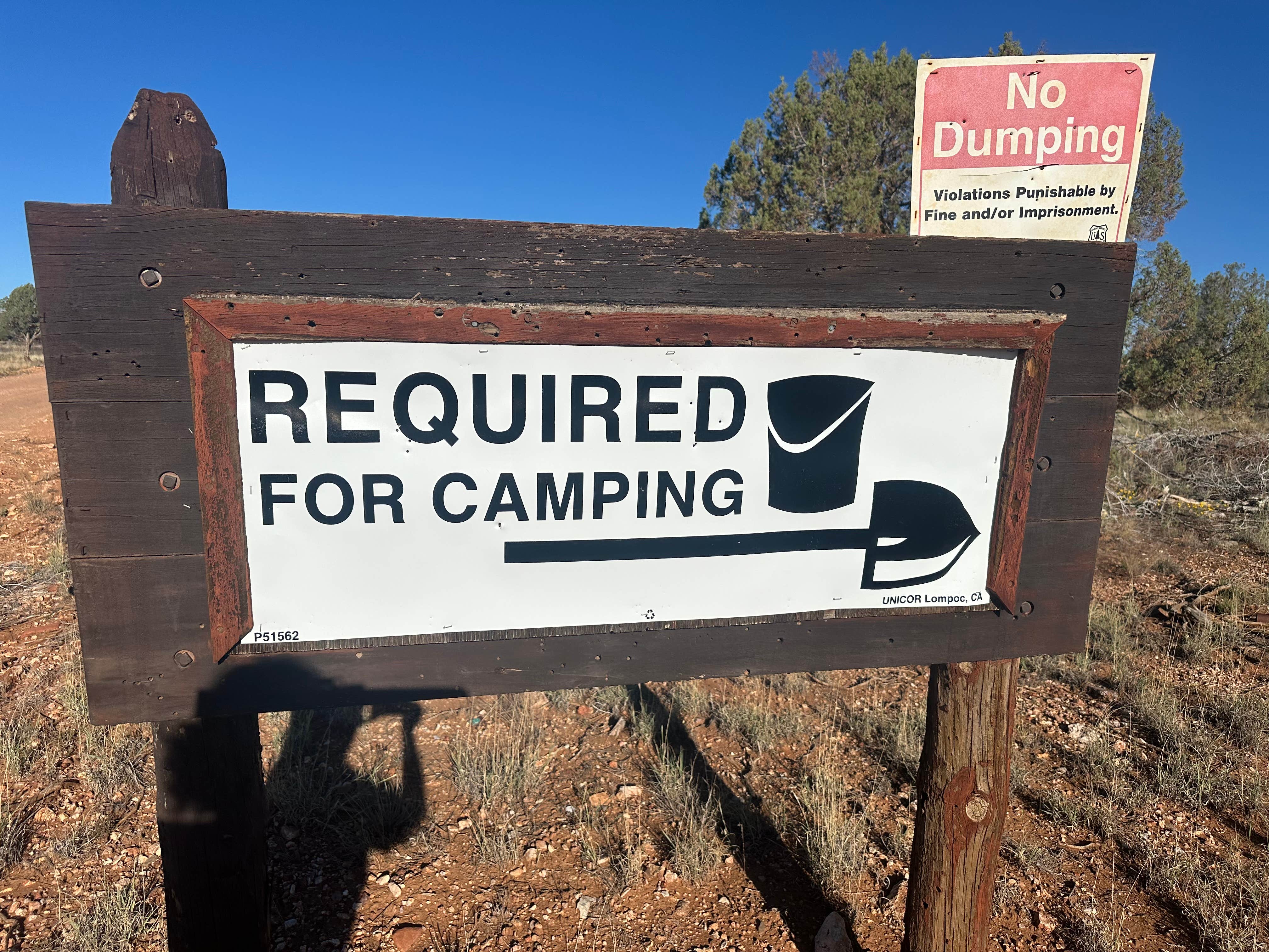 Camper submitted image from 573 Forest Road Dispersed Site - 2