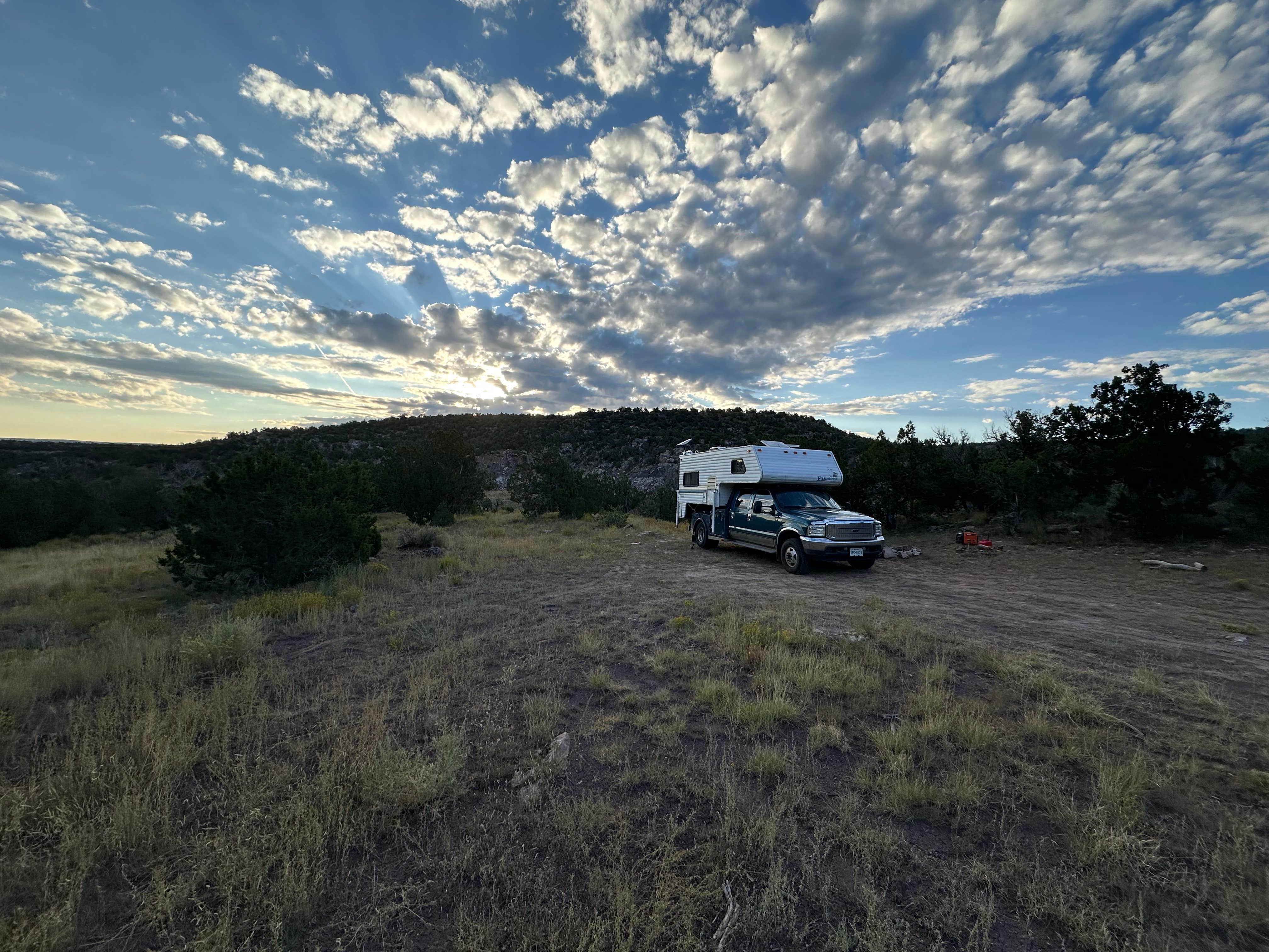James B.'s photo of rv camping at Six Mile Canyon - Dispersed Camping near Gallup, NM