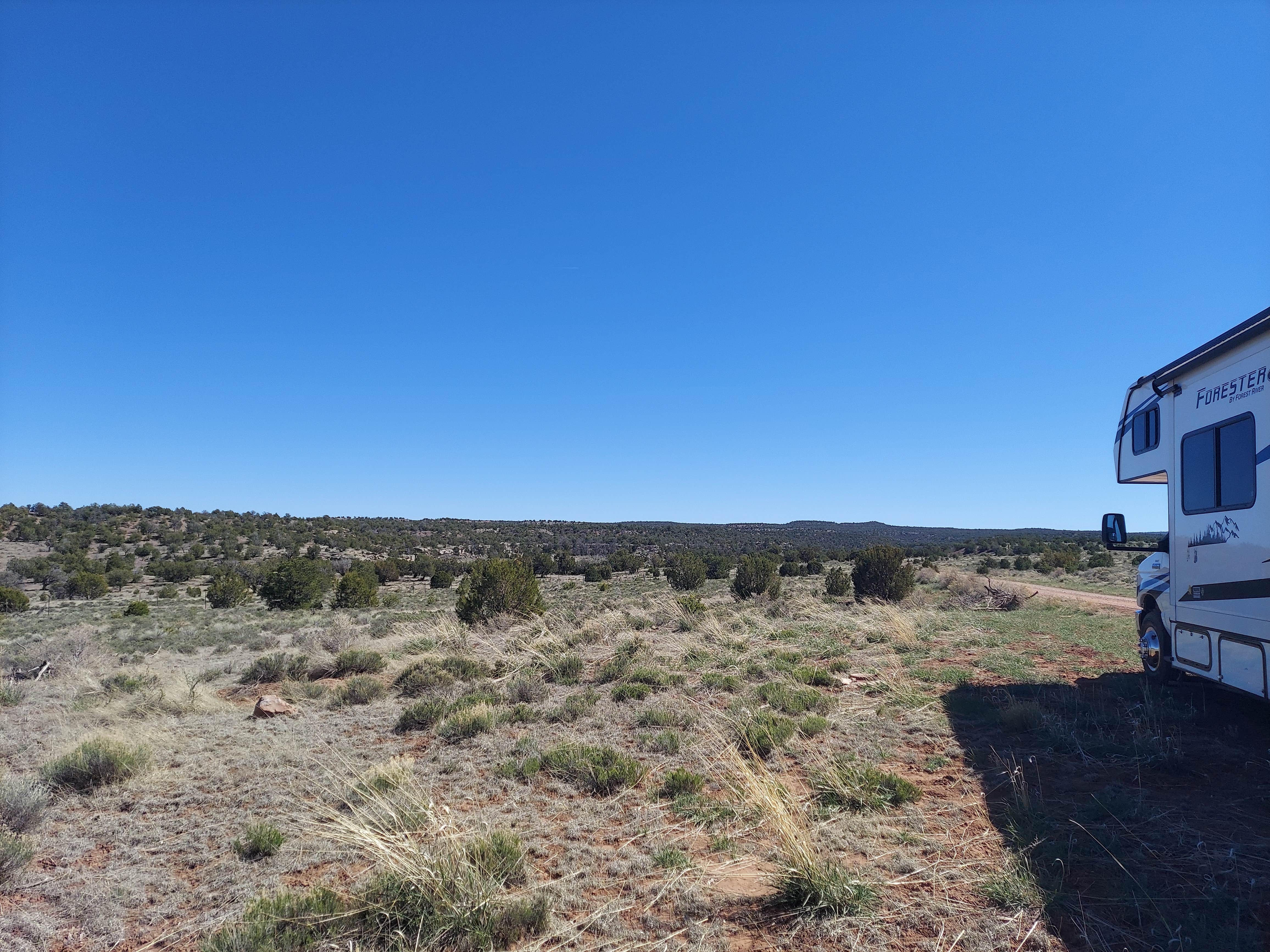 Lea B.'s photo of rv camping at Six Mile Canyon - Dispersed Camping near Prewitt, NM