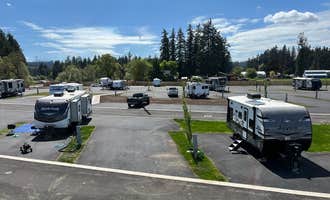Camping near Camp Kuratli at Trestle Glen: Deer Point Meadows, Estacada, Oregon
