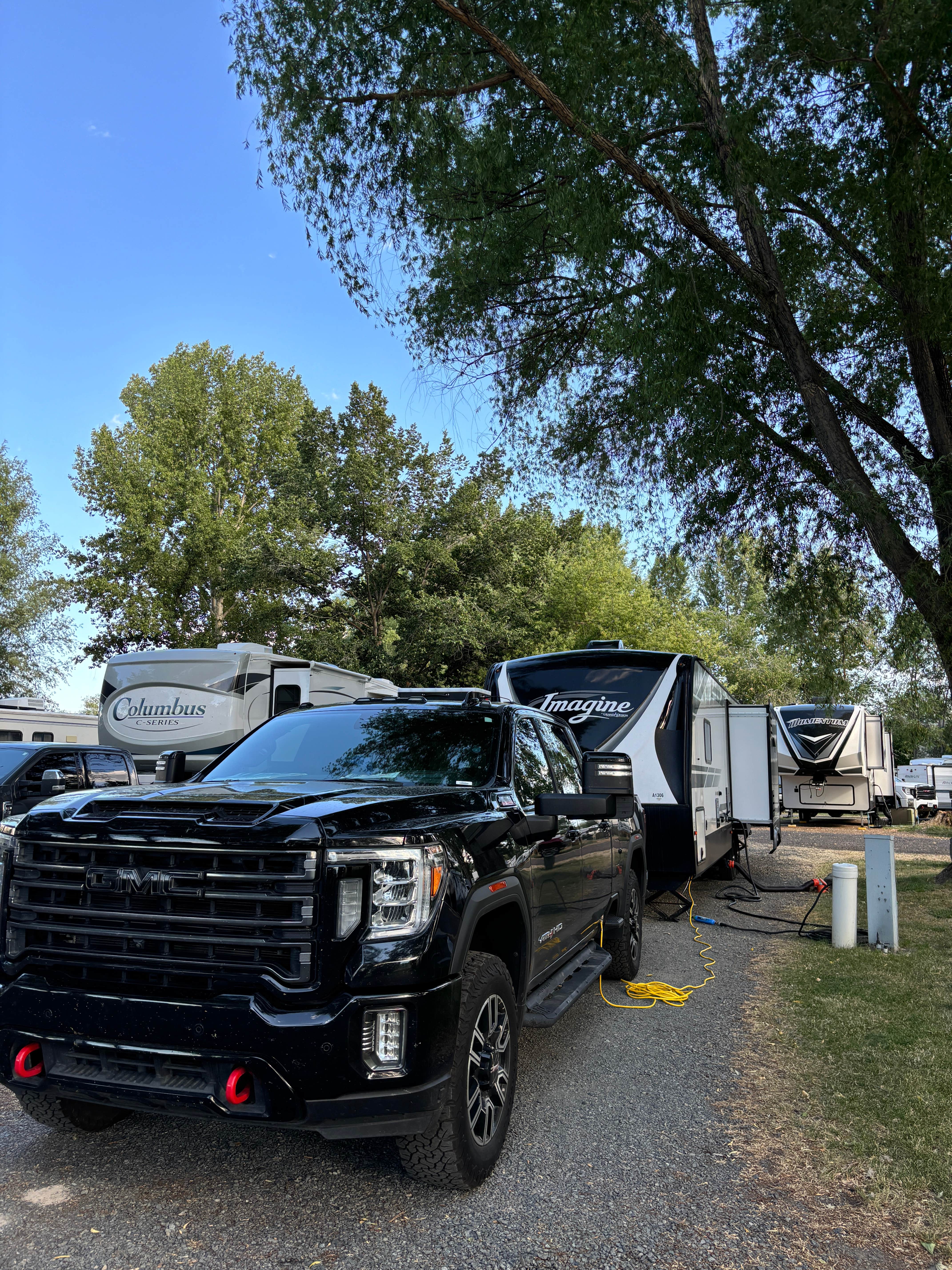 Camper-submitted photo at A-Frame RV Park near North Powder, OR