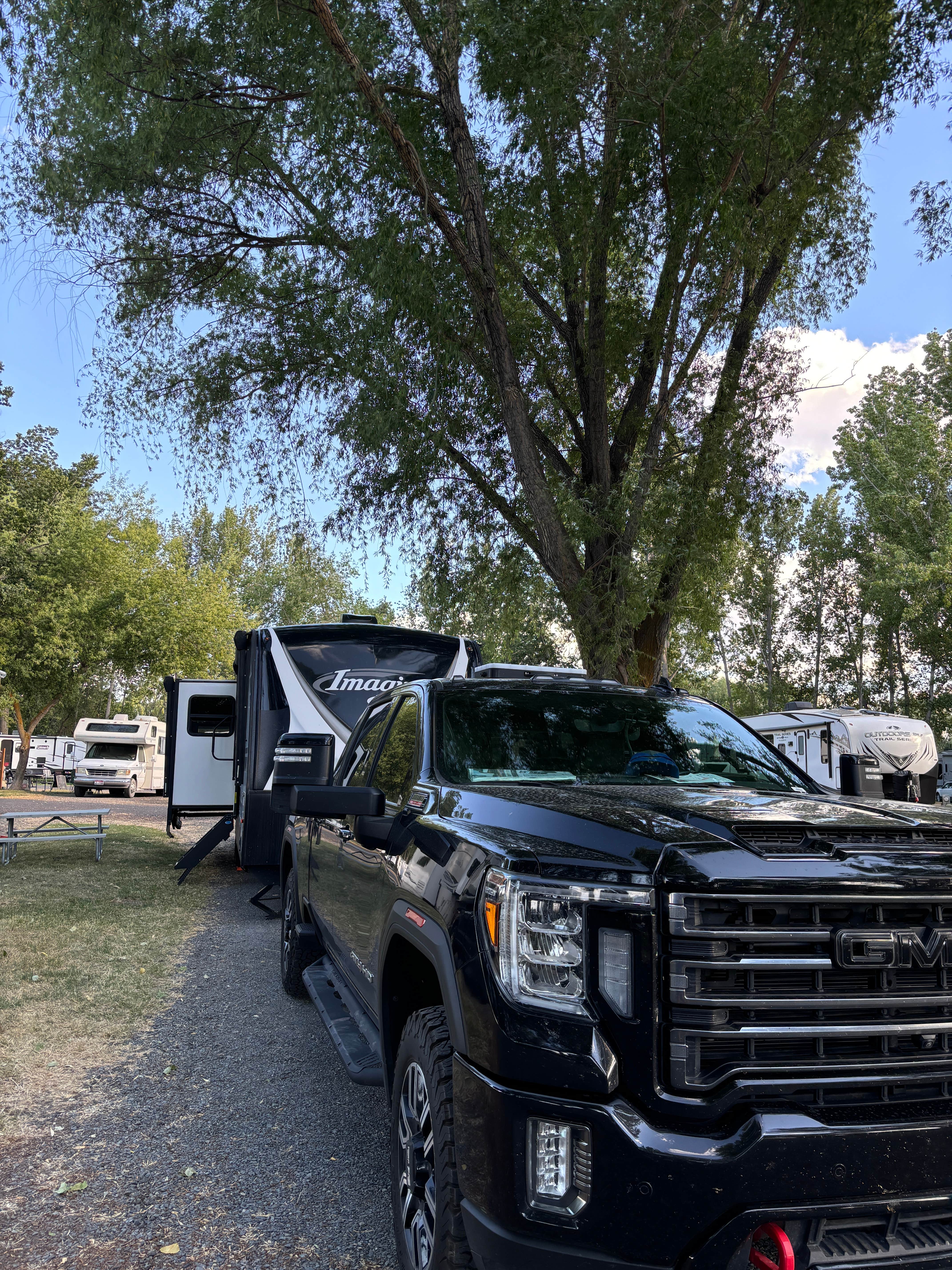Camper-submitted photo at A-Frame RV Park near North Powder, OR