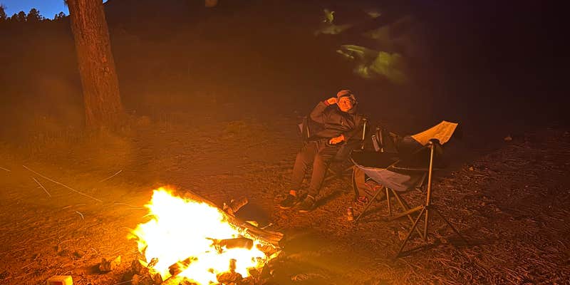 Camper submitted image from Abajo Peak Hill Road, Utah - Dispersed Campsite