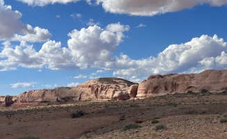 Susan C.'s photo of a dispersed camping area at Abandonded Bridge on San Juan River *Closed* near Towaoc, CO