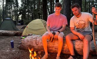 Aidan D.'s photo of a dispersed camping area at Goat Meadow - Dispersed Camp Site near Merced, CA