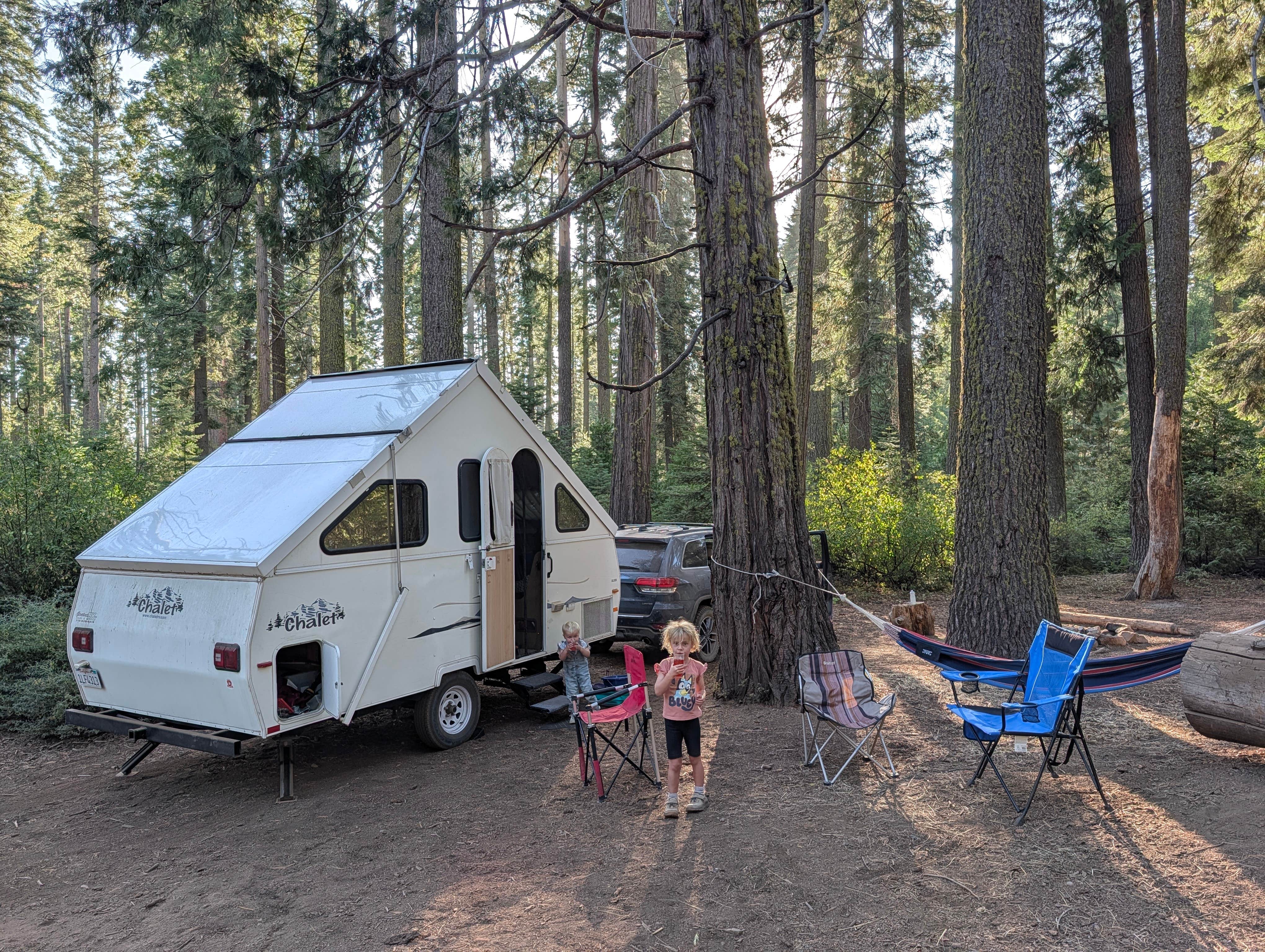 Hans V.'s photo of a dispersed camping area at Goat Meadow - Dispersed Camp Site near Tollhouse, CA