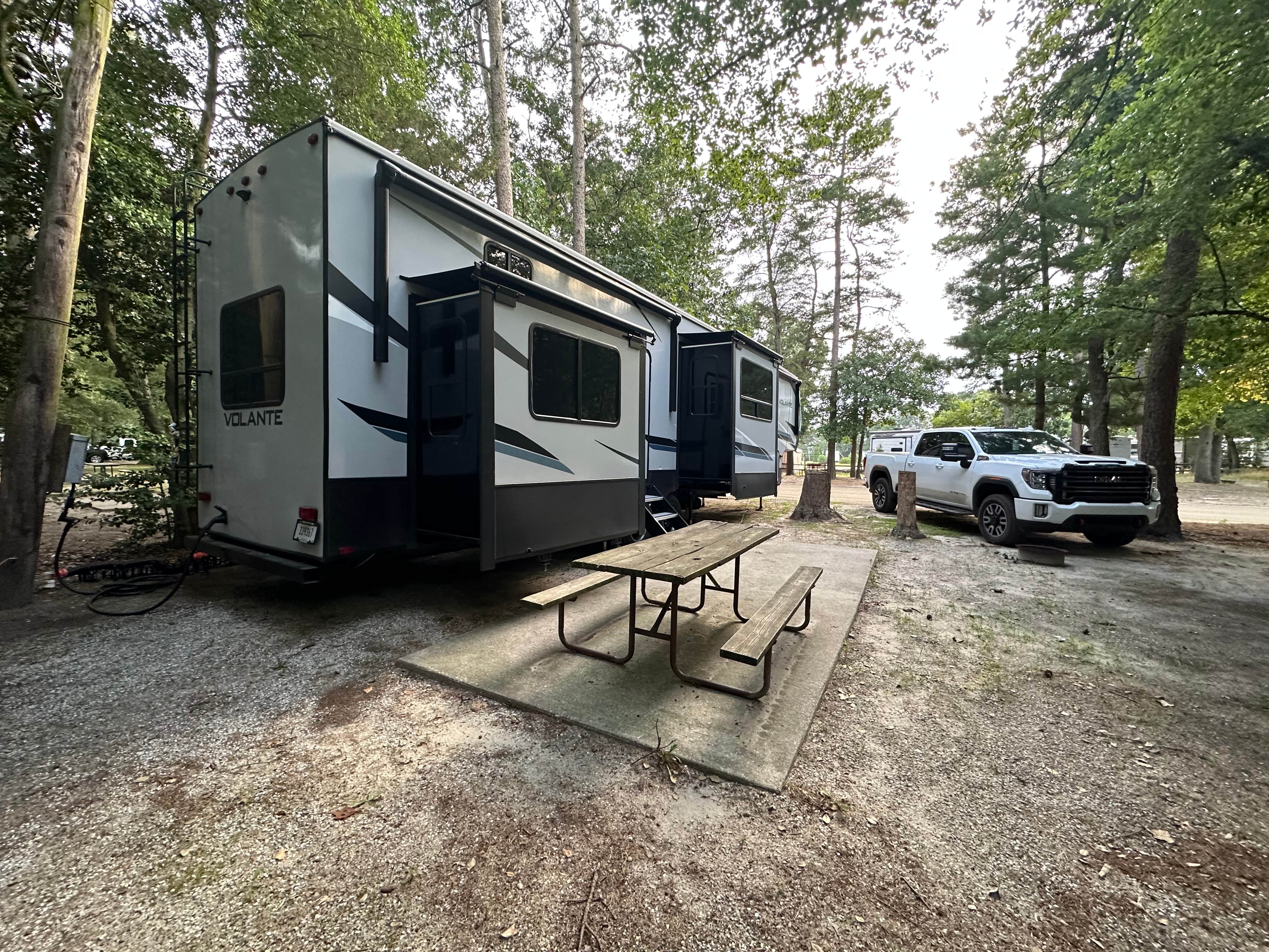 Beth R.'s photo of rv camping at Adventure Bound Camping (Tall Pines) near Avon-by-the-Sea, NJ