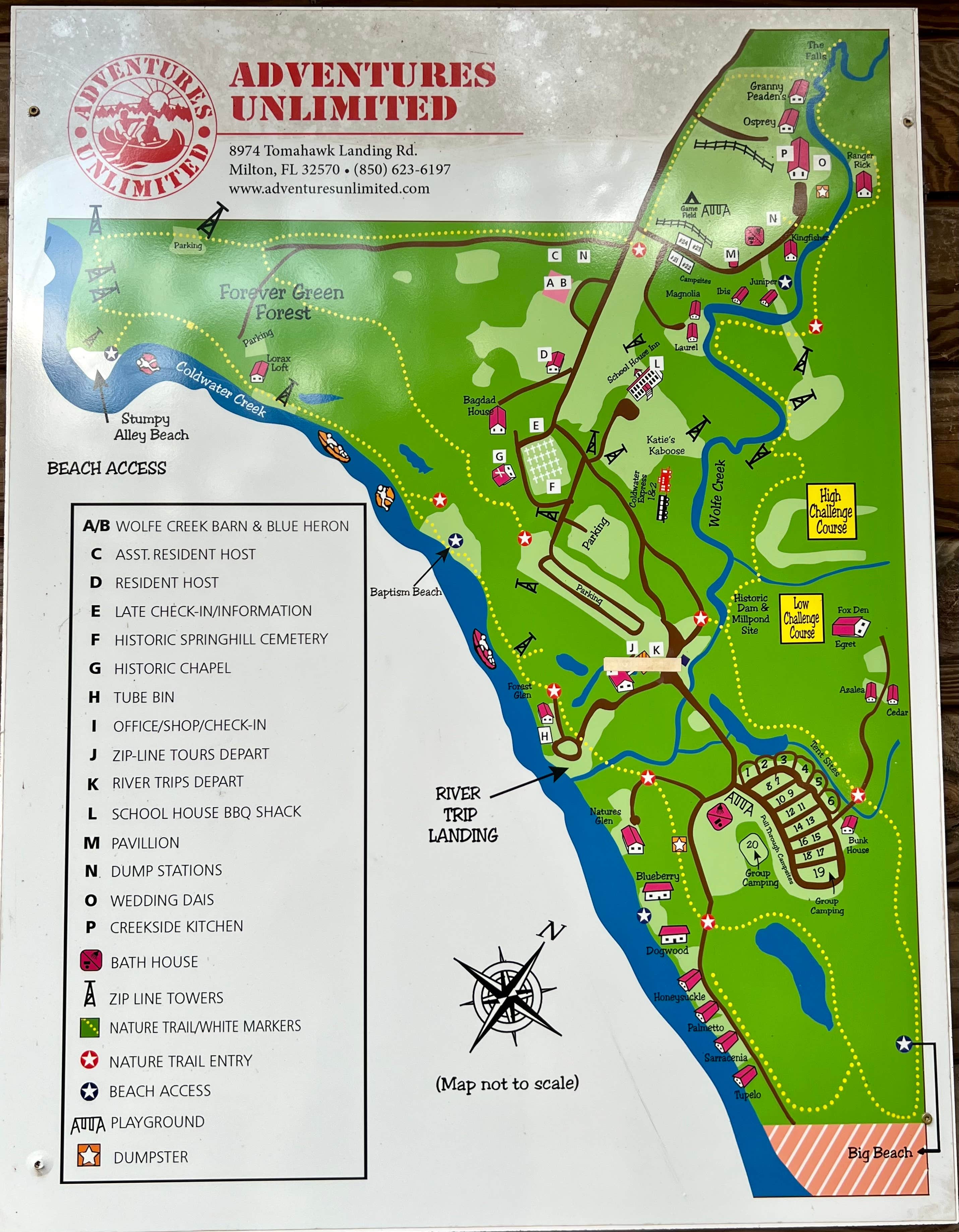 Camper-submitted photo at Adventures Unlimited near Baker, FL