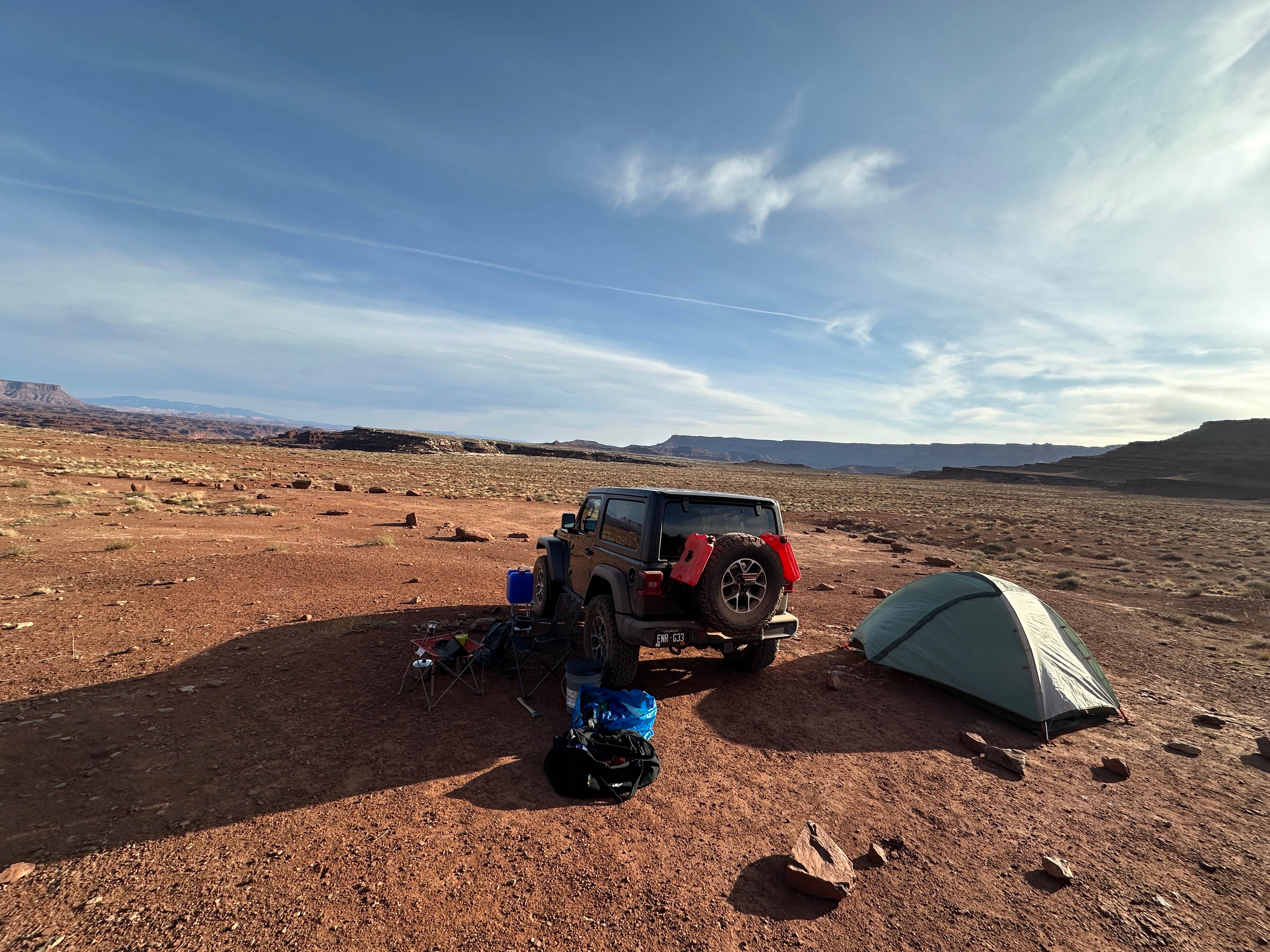 Camping near Potato Bottom Campground — Canyonlands National Park: Airport A Backcountry Campsite — Canyonlands National Park, Moab, Utah