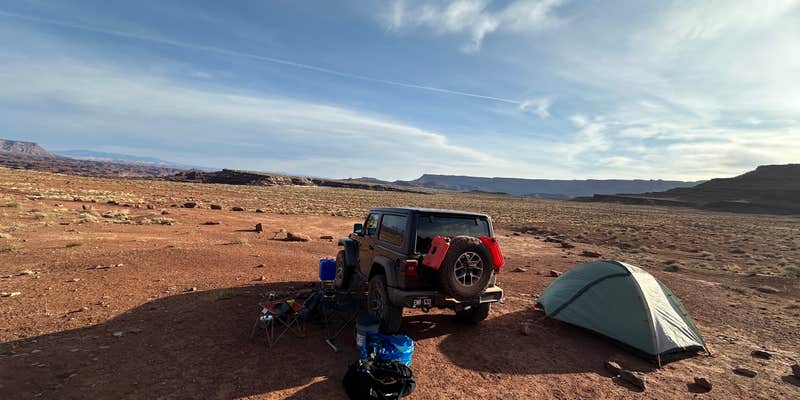 Camper submitted image from Airport A Backcountry Campsite — Canyonlands National Park