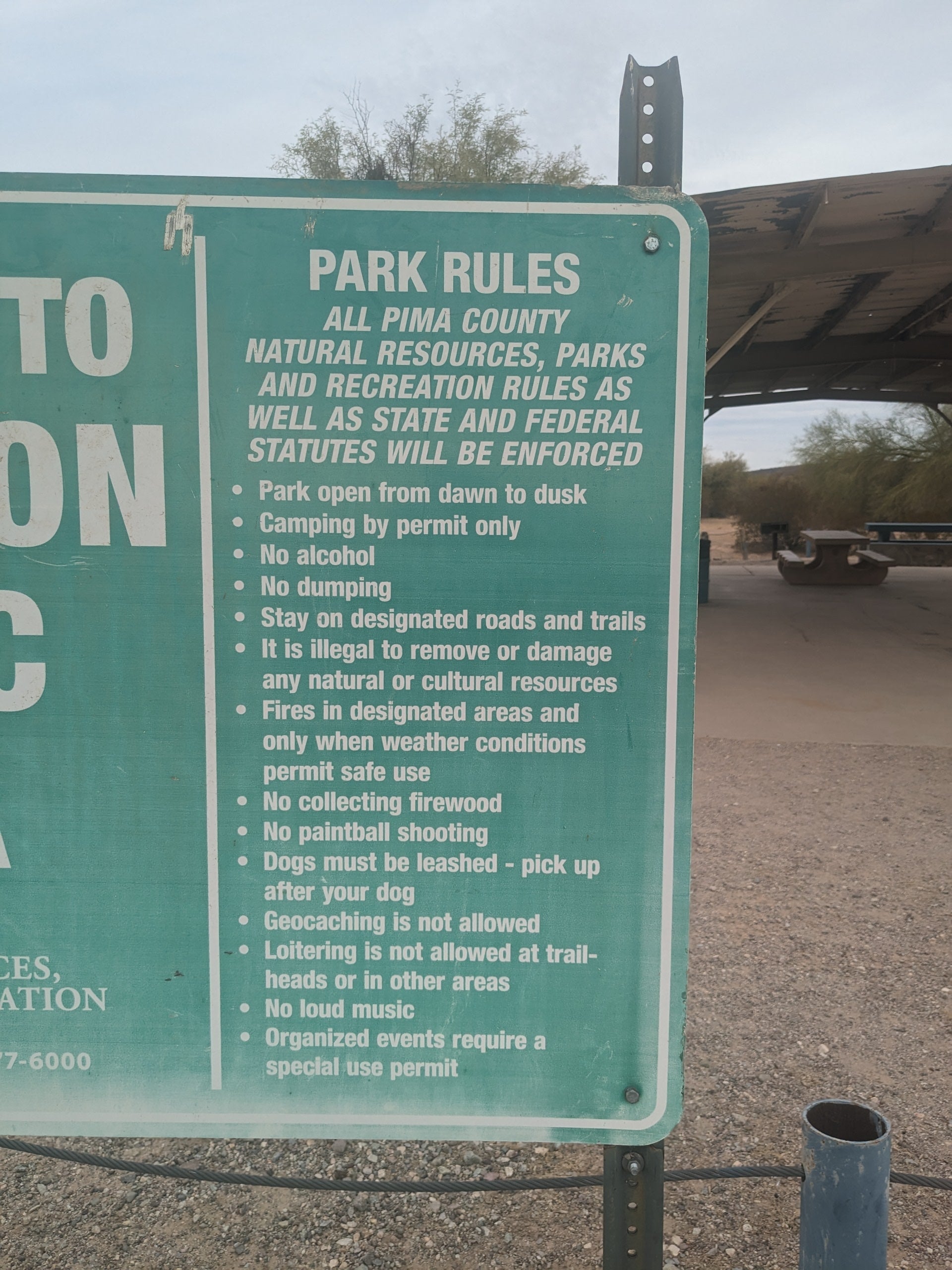 Camper submitted image from Ajo Regional Park - Dennison Camping Area - 5