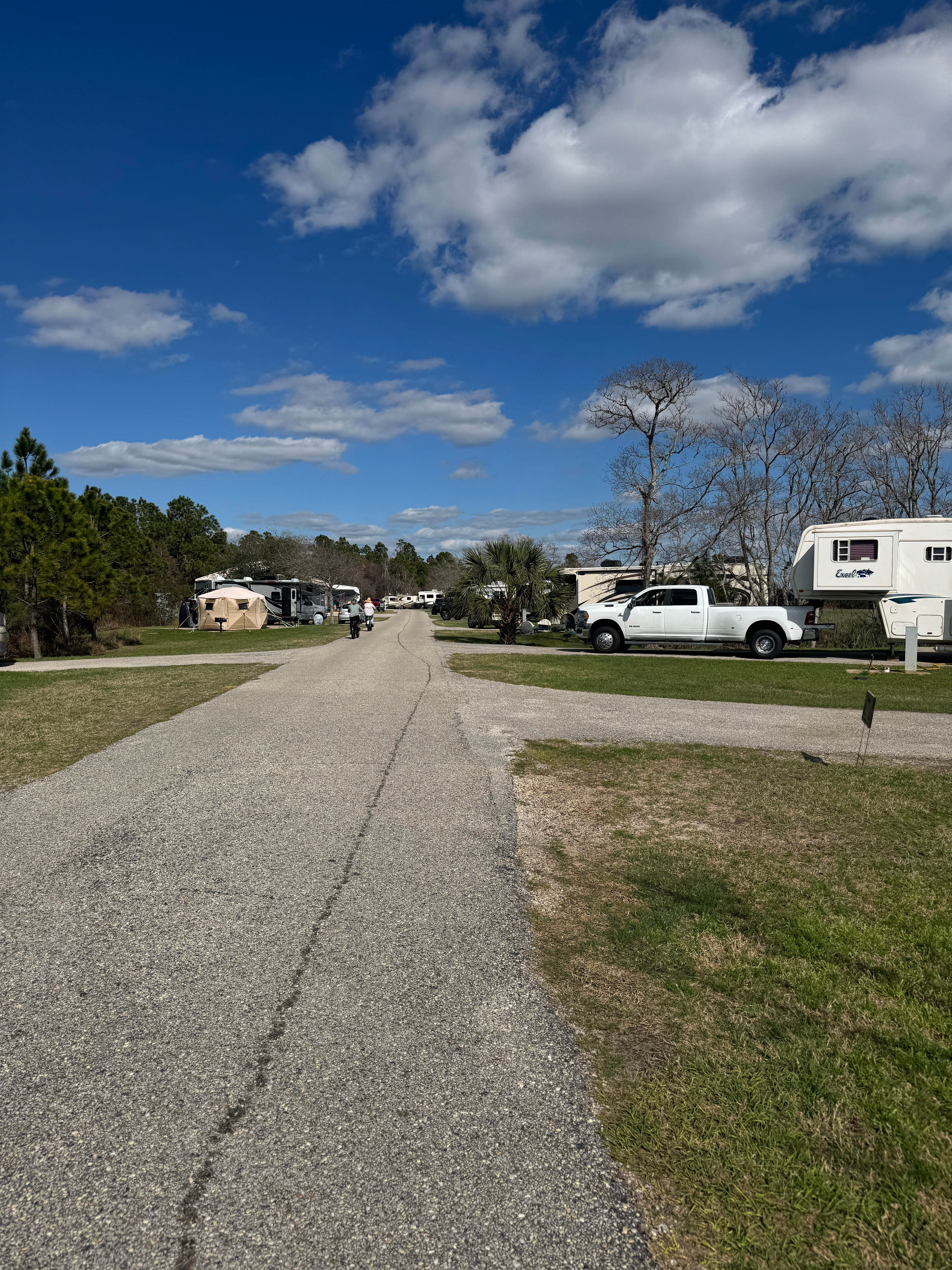 Jon K.'s photo of tent camping at Gulf State Park Campground near Mobile, AL