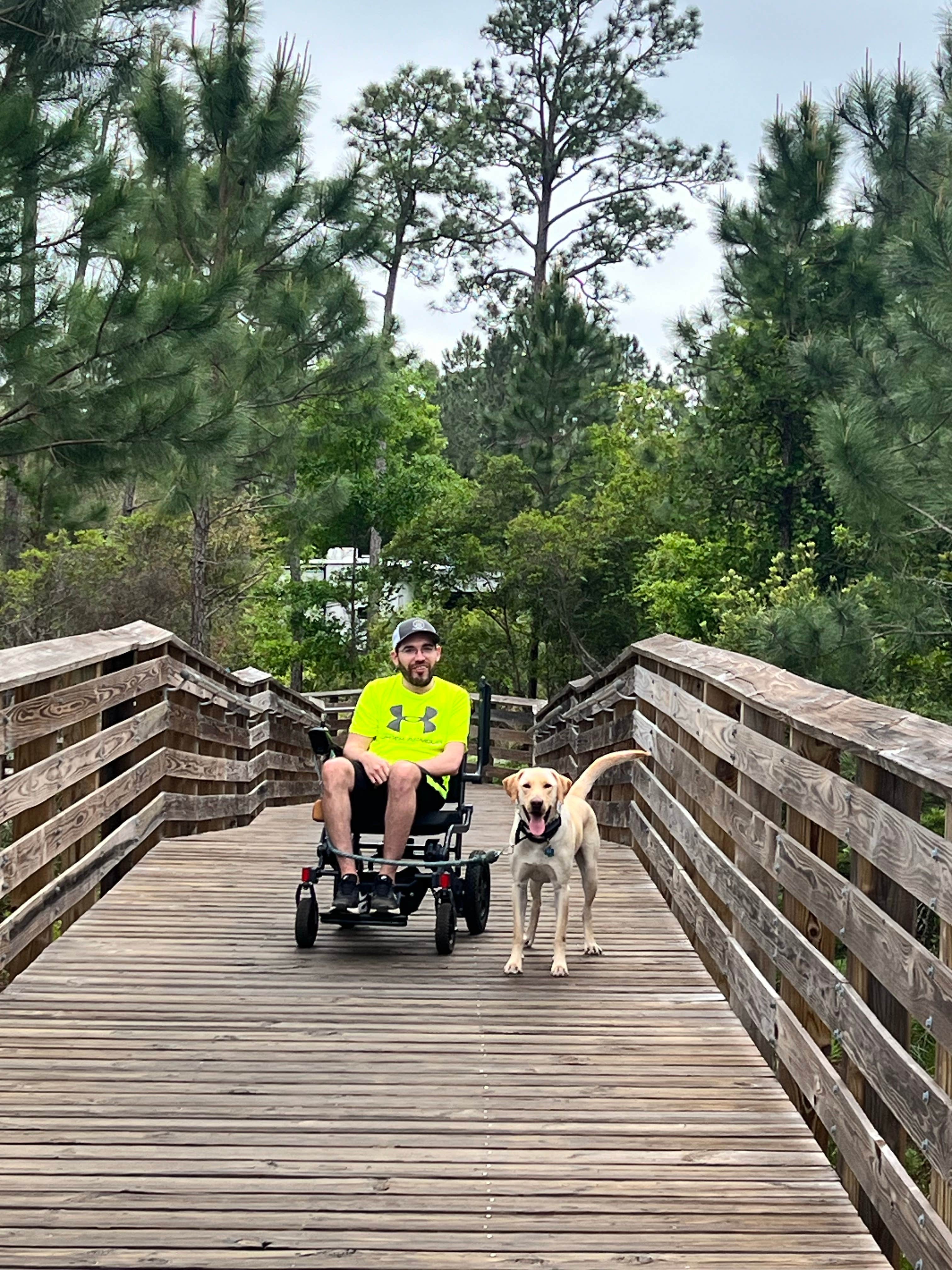 Maggie  C.'s photo of camping with pets at Gulf State Park Campground near Fairhope, AL