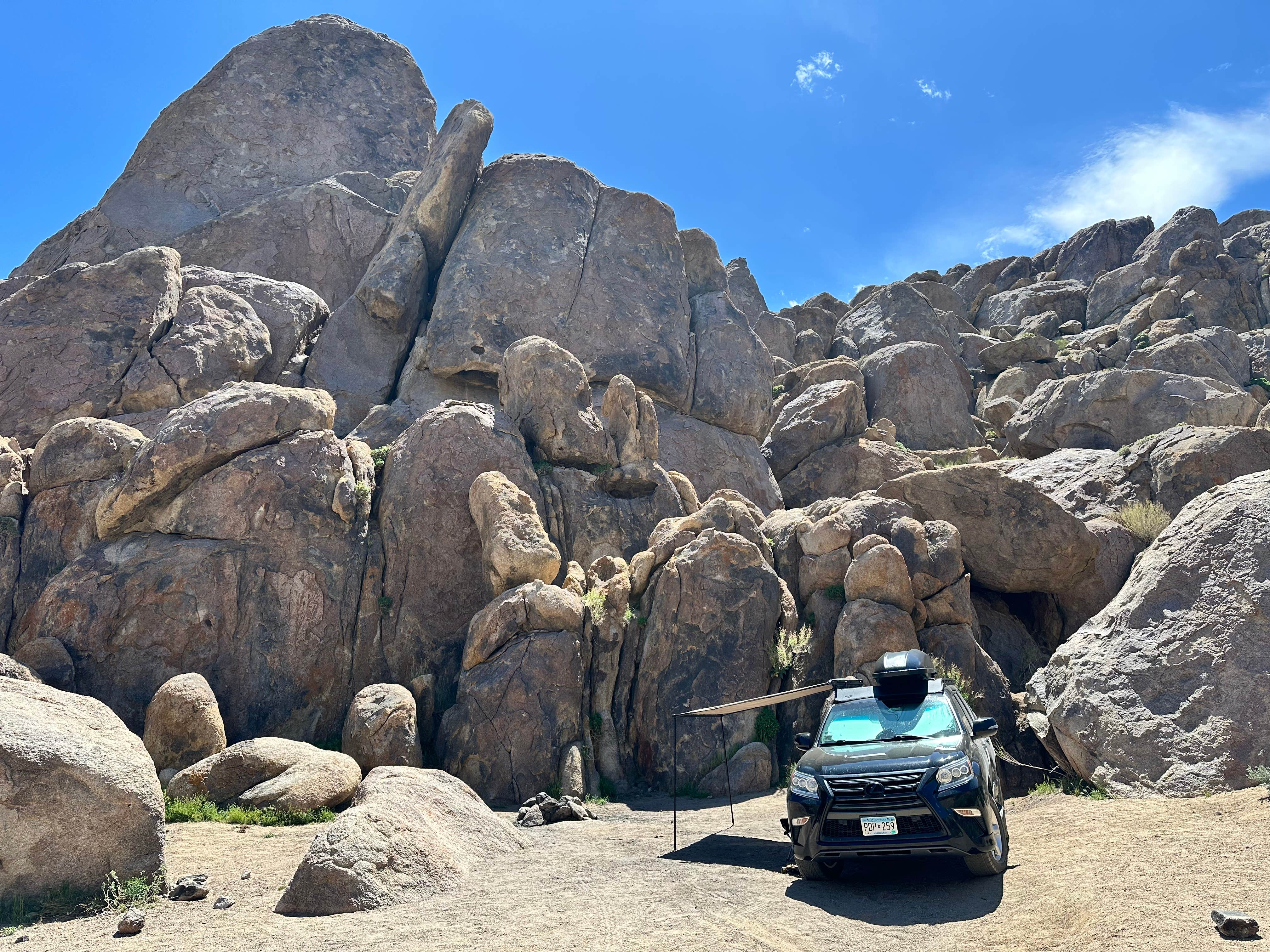 Camper submitted image from Alabama Hills Dispersed Campsite - 2