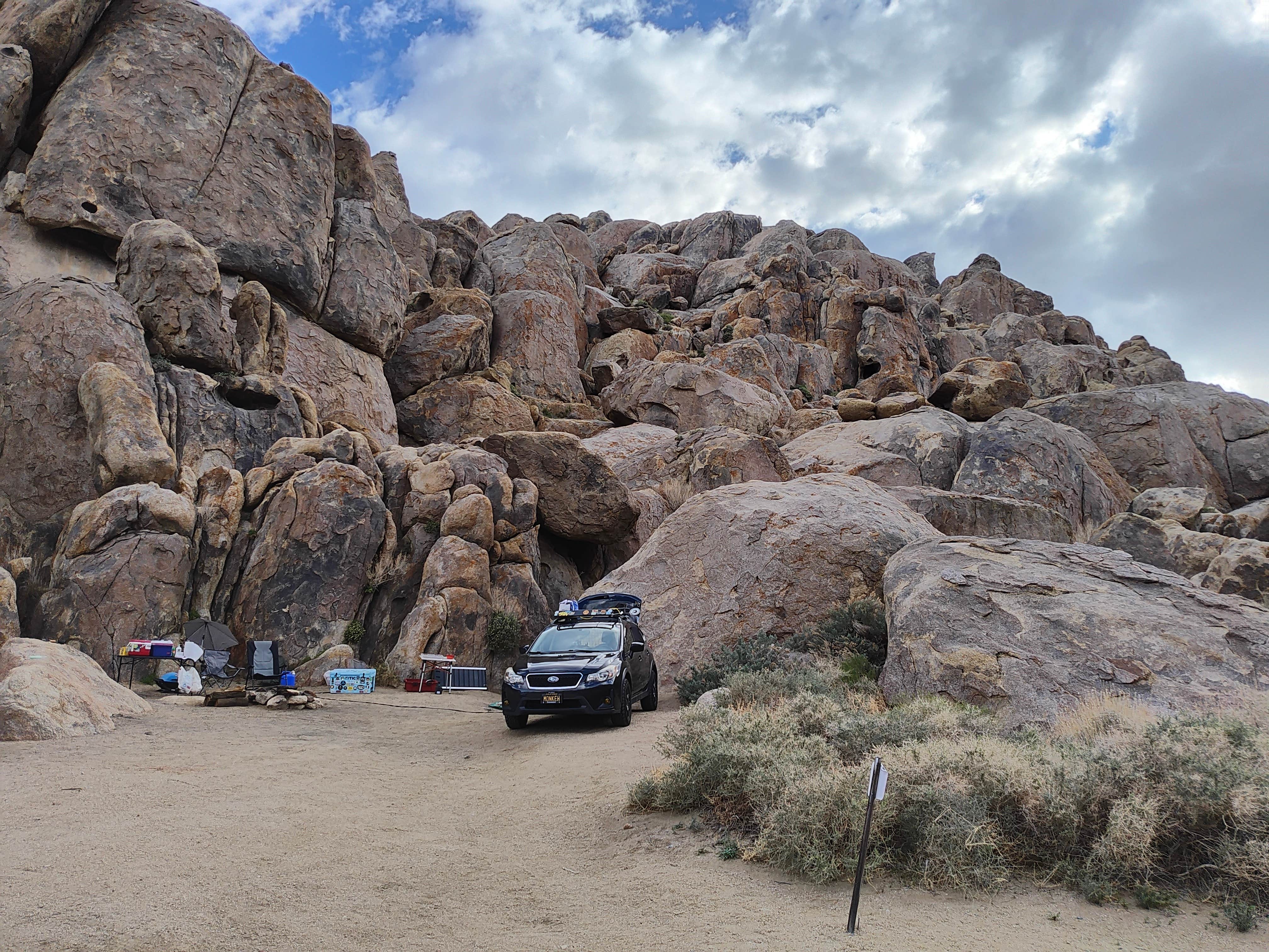 Camper submitted image from Alabama Hills Dispersed Campsite - 4