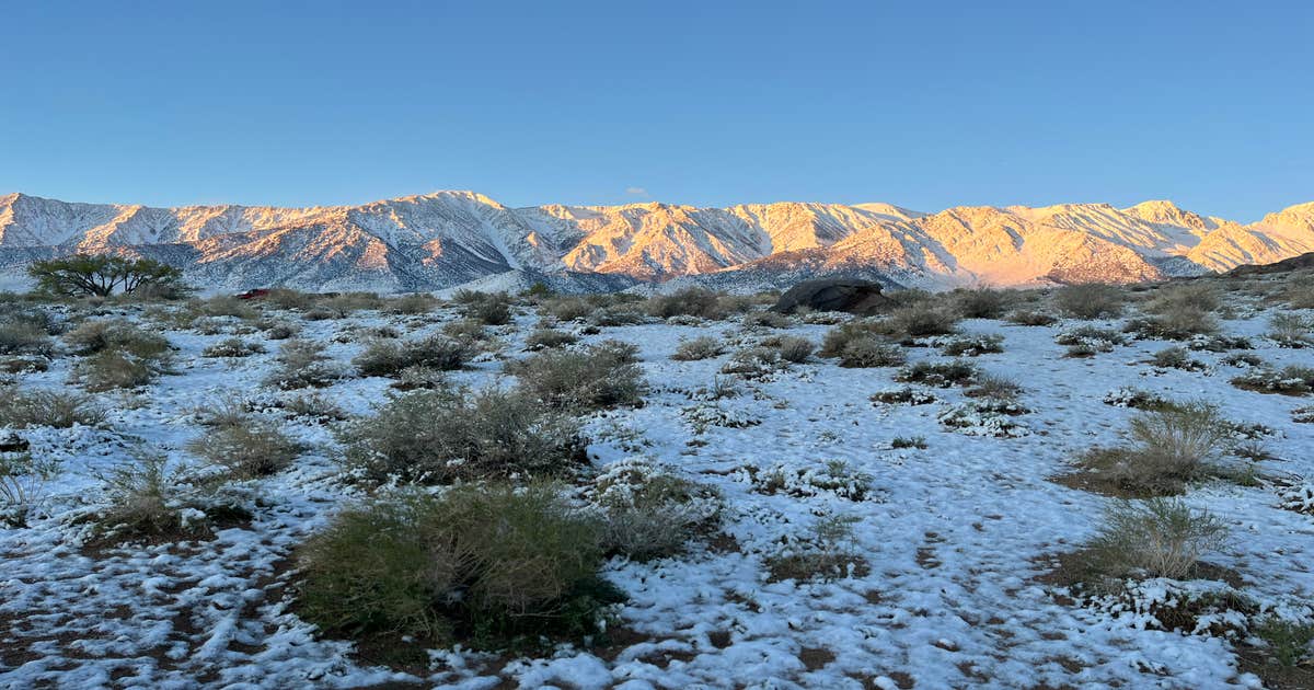 Alabama Hills Dispersed Site
