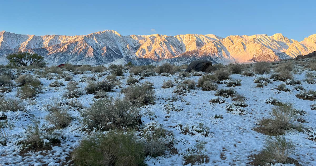 Alabama Hills Dispersed Site