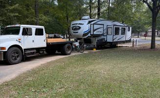 Krystal T.'s photo of rv camping at Jennings Ferry near Tennessee-Tombigbee Waterway