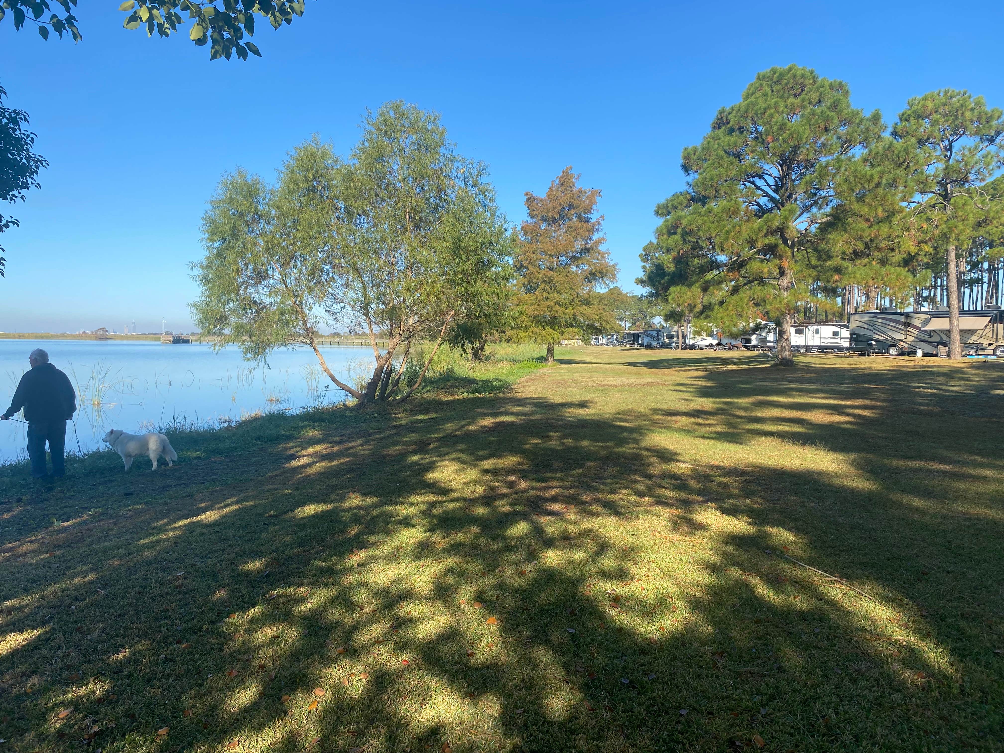 Ron H.'s photo of camping with pets at Meaher State Park Campground near Mobile, AL