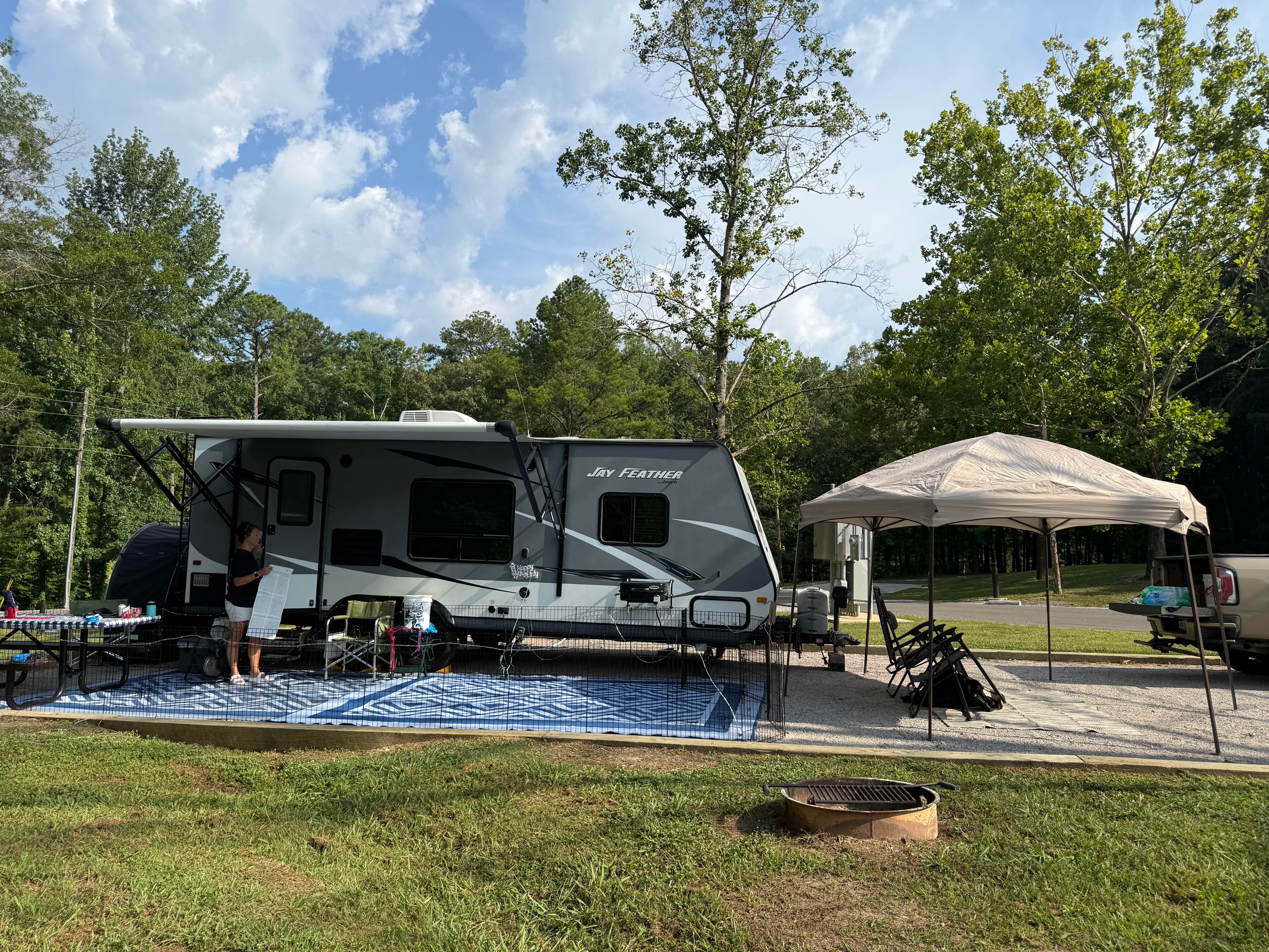 Troy S.'s photo of tent camping at Oak Mountain State Park Campground near Spring Garden, AL