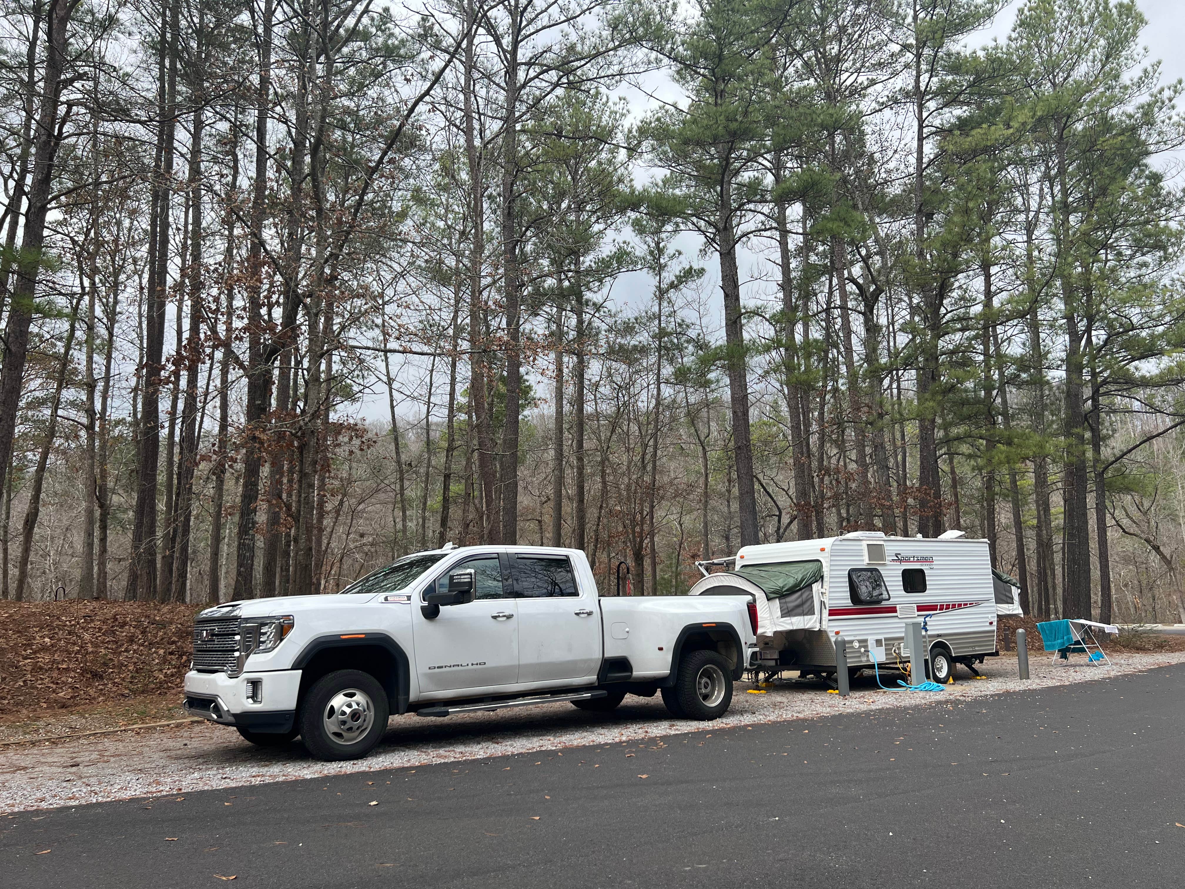 Heidi's photo of glamping accommodations at Oak Mountain State Park Campground near Bessemer, AL