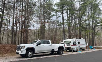 Heidi's photo of glamping accommodations at Oak Mountain State Park Campground in Alabama