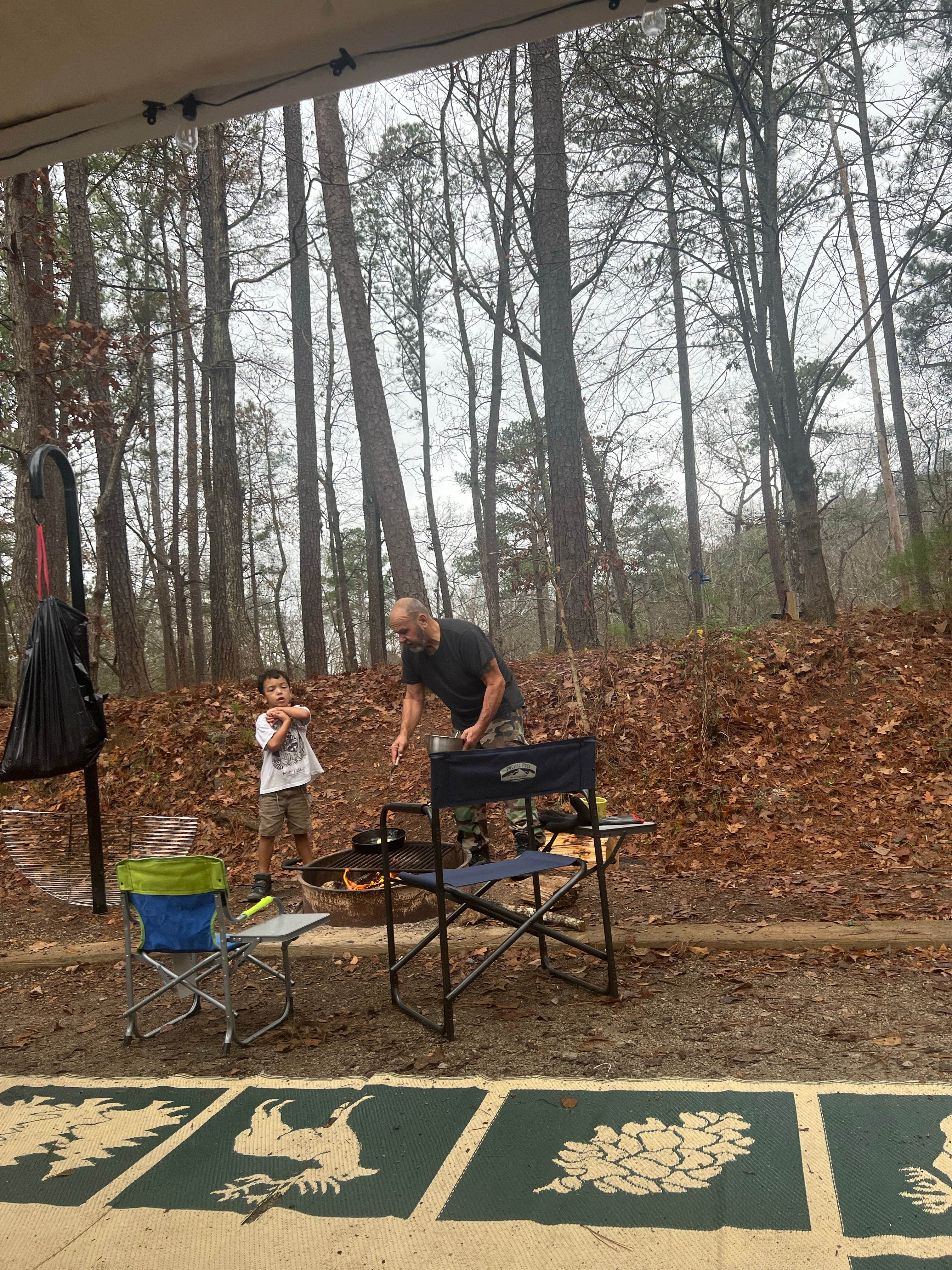 Heidi's photo of tent camping at Oak Mountain State Park Campground near Helena, AL