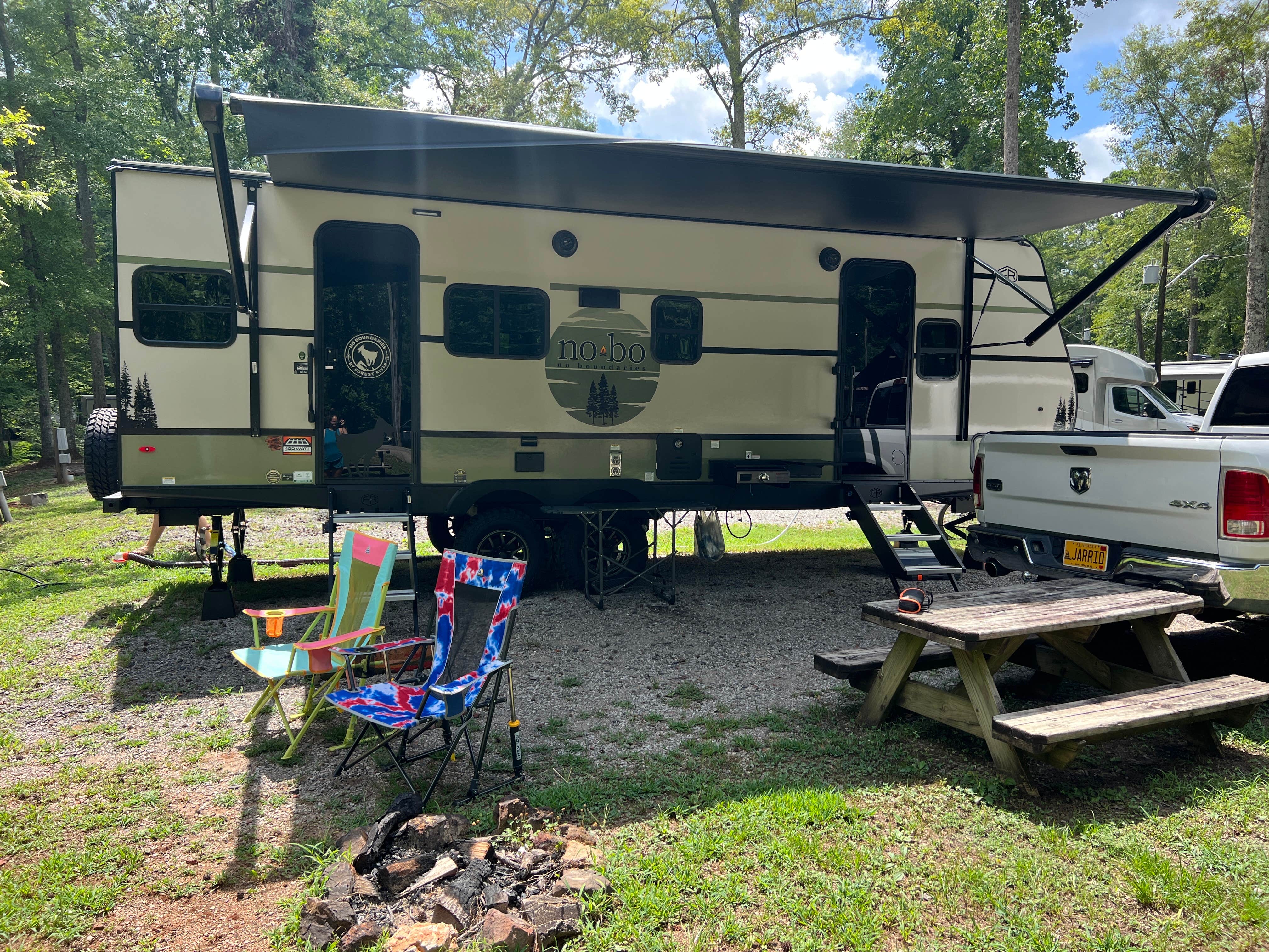 Randi P.'s photo of rv camping at Tannehill Ironworks Historical State Park Campground near Helena, AL
