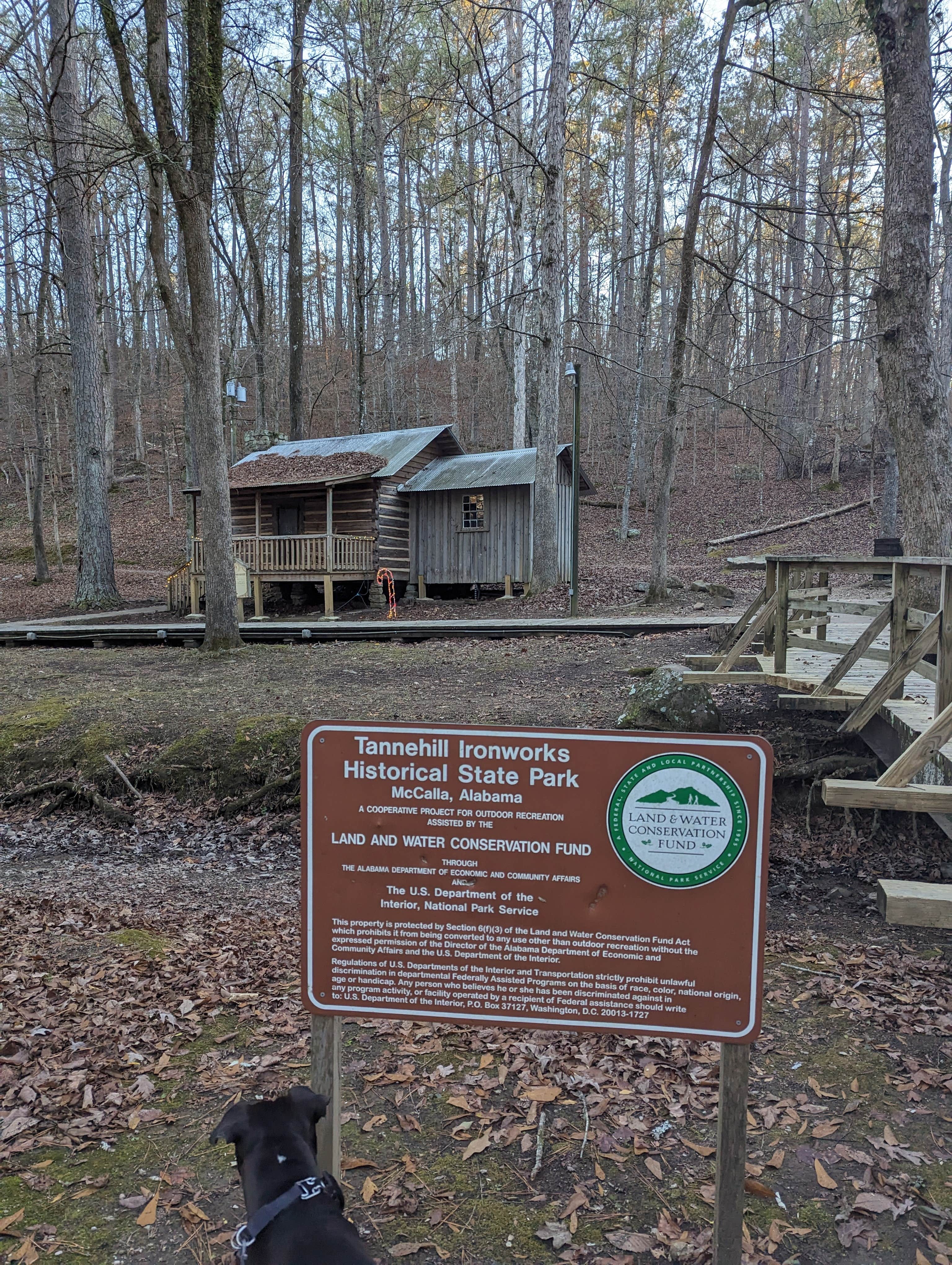 Kristi D.'s photo of camping with pets at Tannehill Ironworks Historical State Park Campground near Montevallo, AL