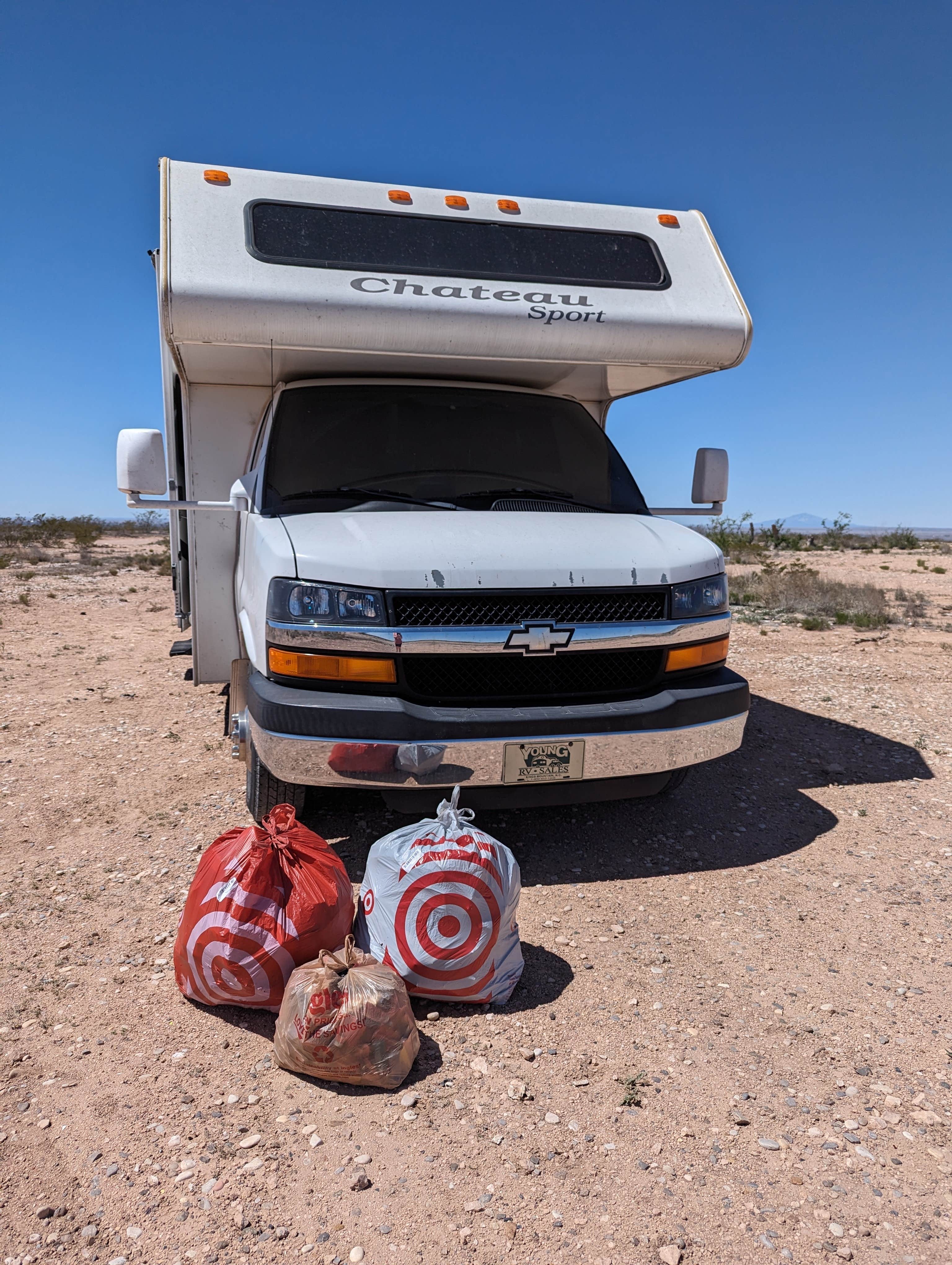 Erin F.'s photo of rv camping at Alamo Road Dispersed near Roswell, NM
