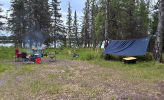 Valerie K.'s photo at Johnson Lake State Recreation Area Campground near Homer, AK