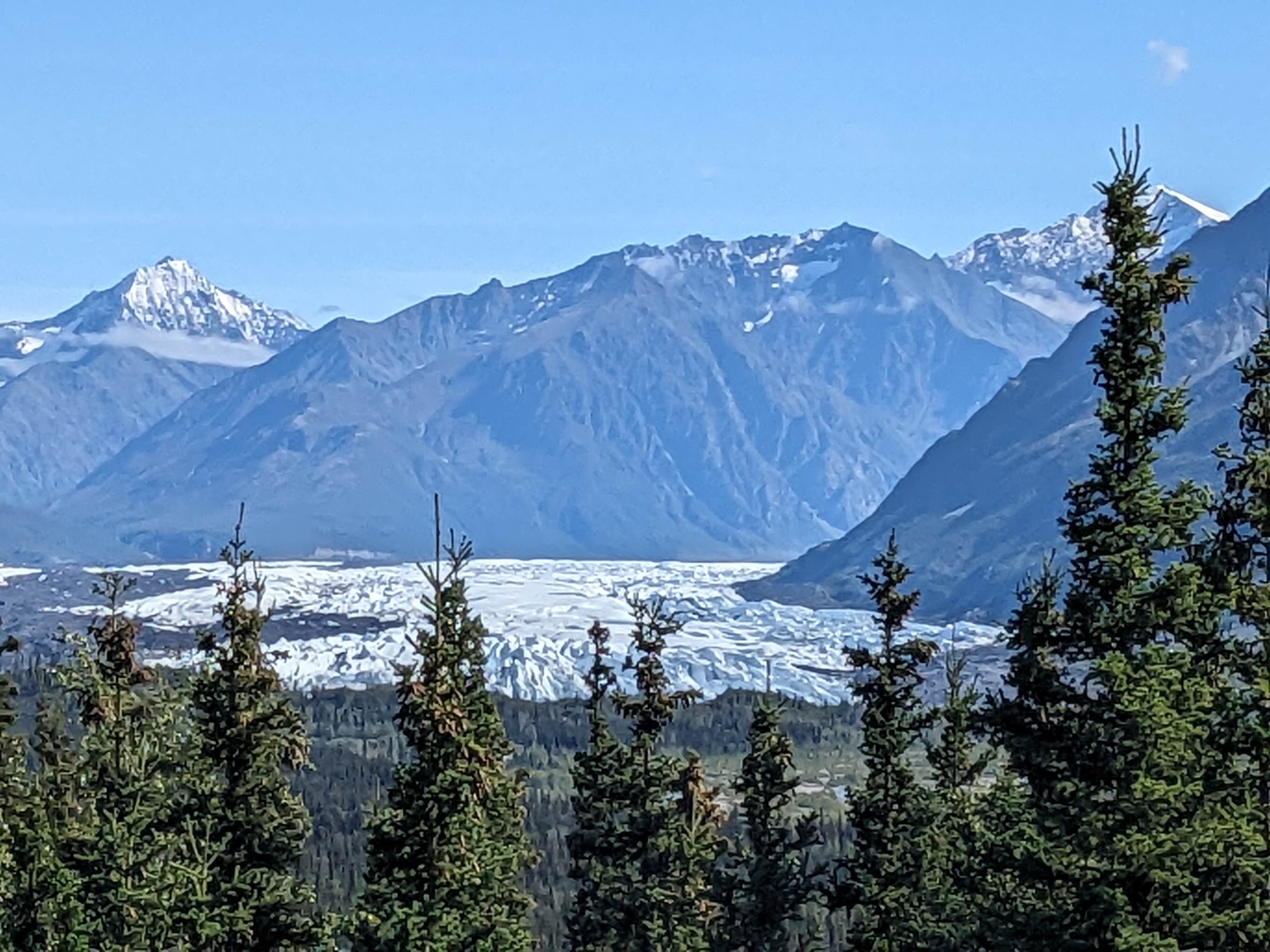 Camper submitted image from Matanuska Glacier State Rec Area - 1