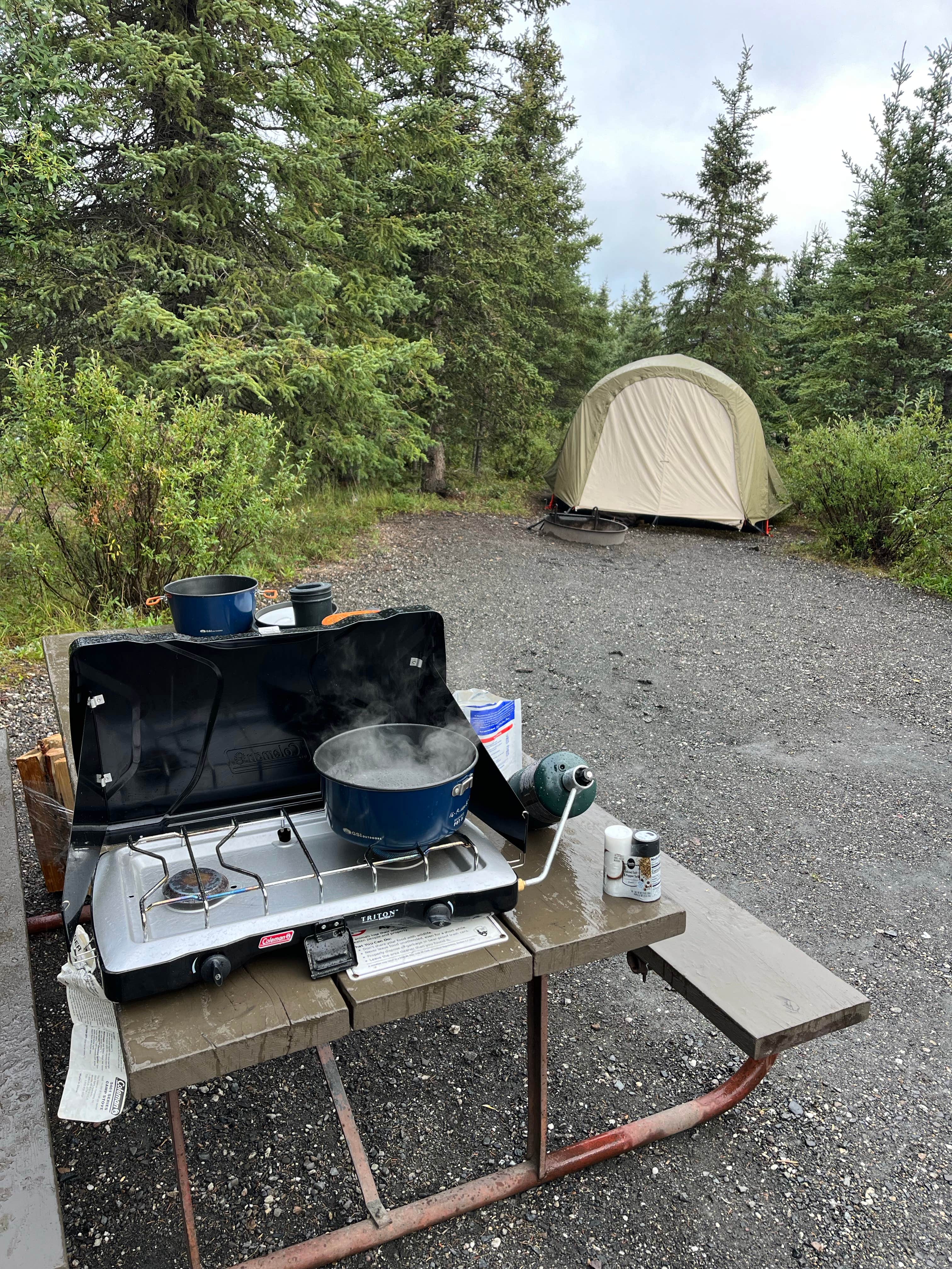 Richard R.'s photo at Teklanika River Campground — Denali National Park near Denali National Park