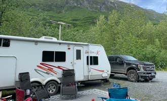 Camping near Double Bay Cabin: Valdez Glacier, Valdez, Alaska
