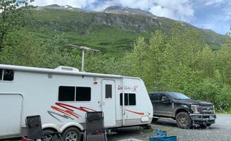 Wes F.'s photo of rv camping at Valdez Glacier near Tatitlek, AK