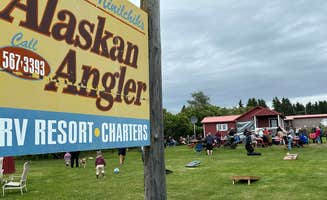 Lynn G.'s photo of camping with pets at Alaskan Angler RV Resort near Ninilchik, AK