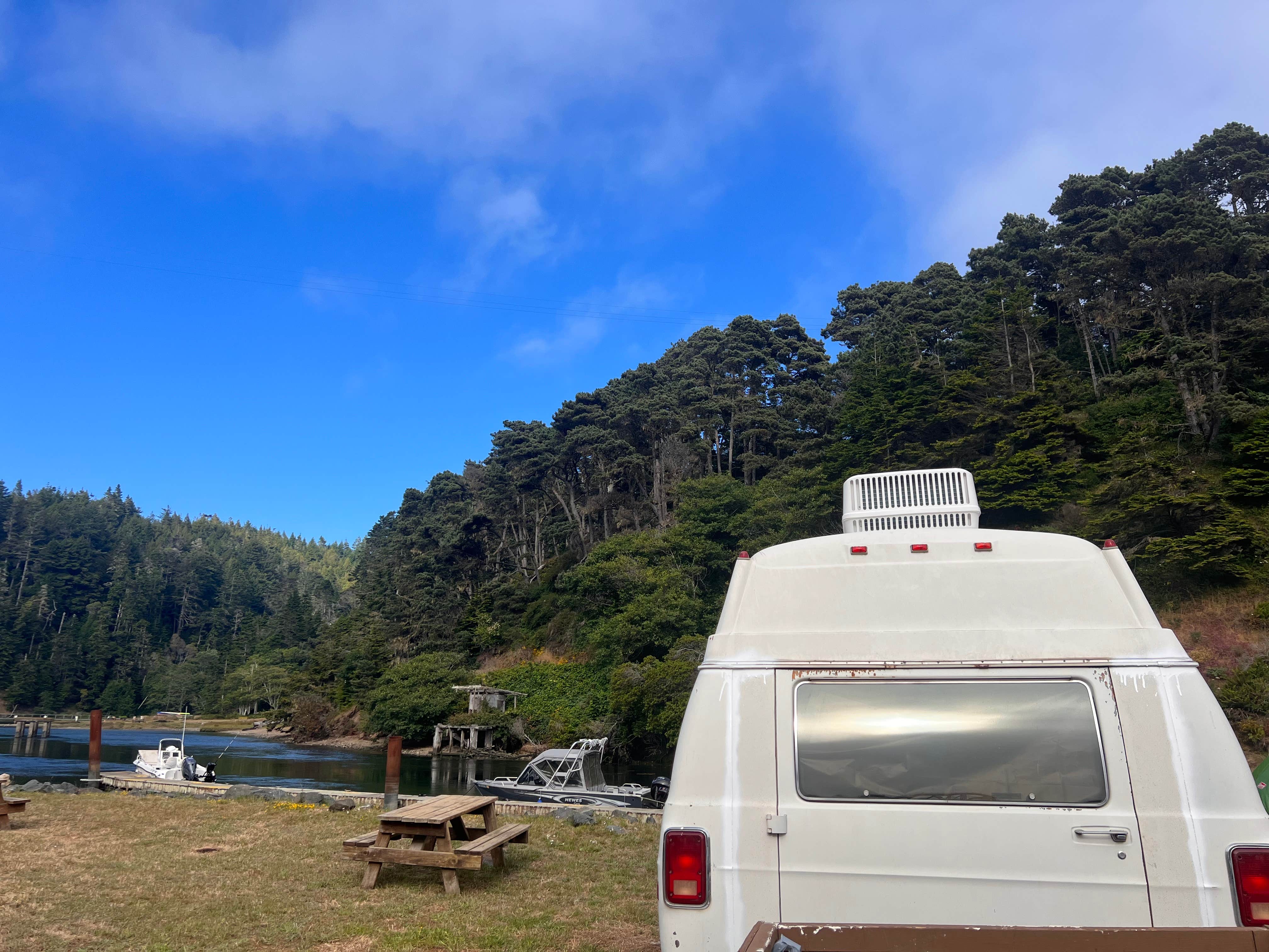 Camper-submitted photo at Albion River Campground near Mendocino, CA