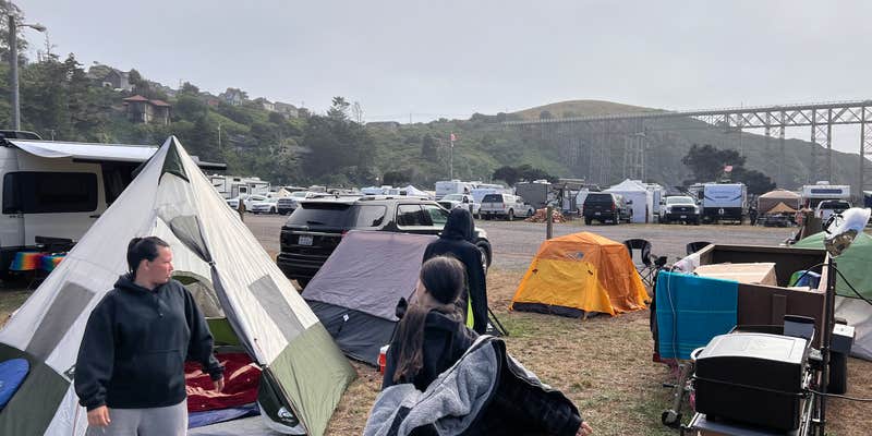 Camper submitted image from Albion River Campground