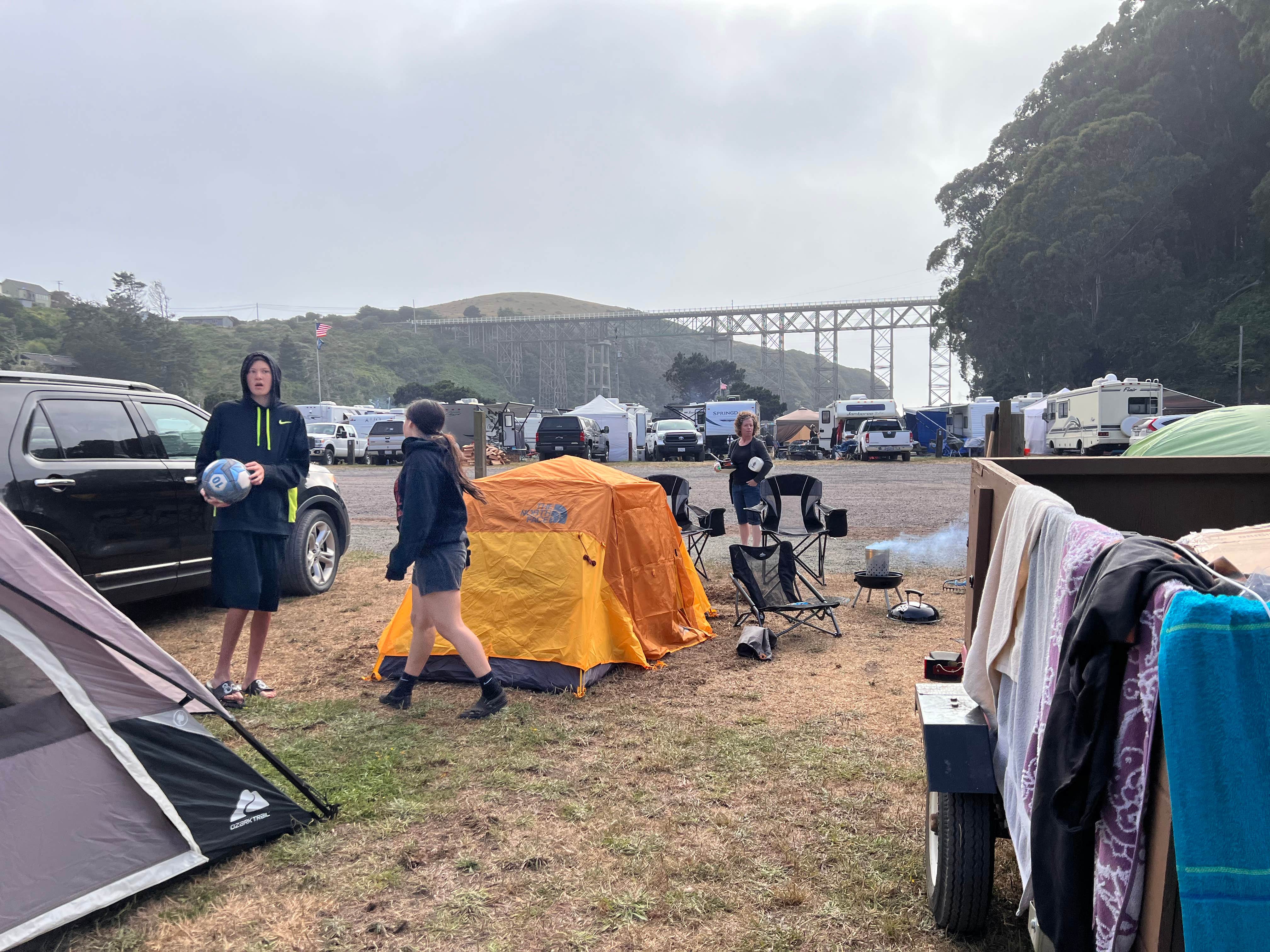 Camper-submitted photo at Albion River Campground near Mendocino, CA