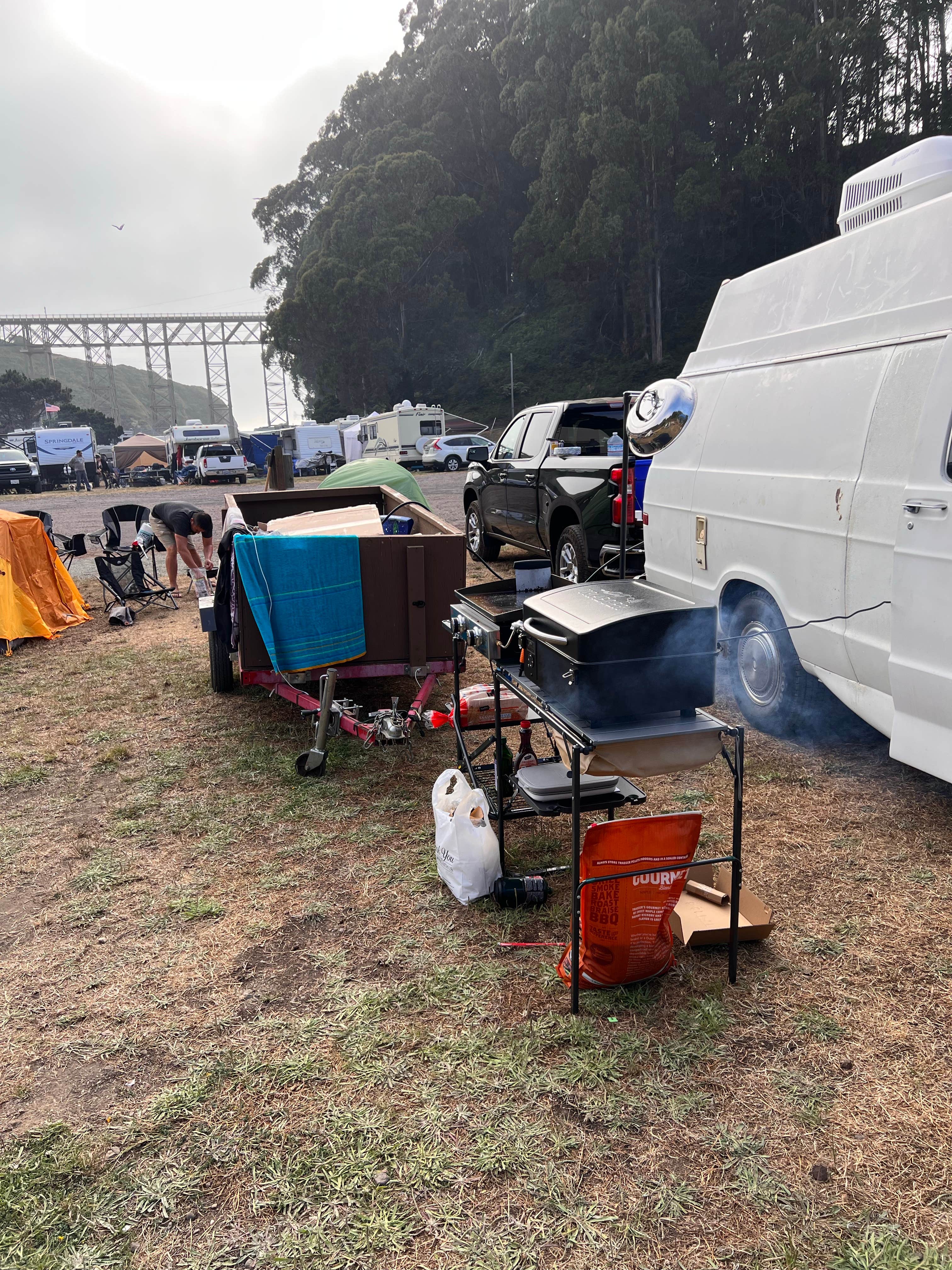 Camper-submitted photo at Albion River Campground near Mendocino, CA