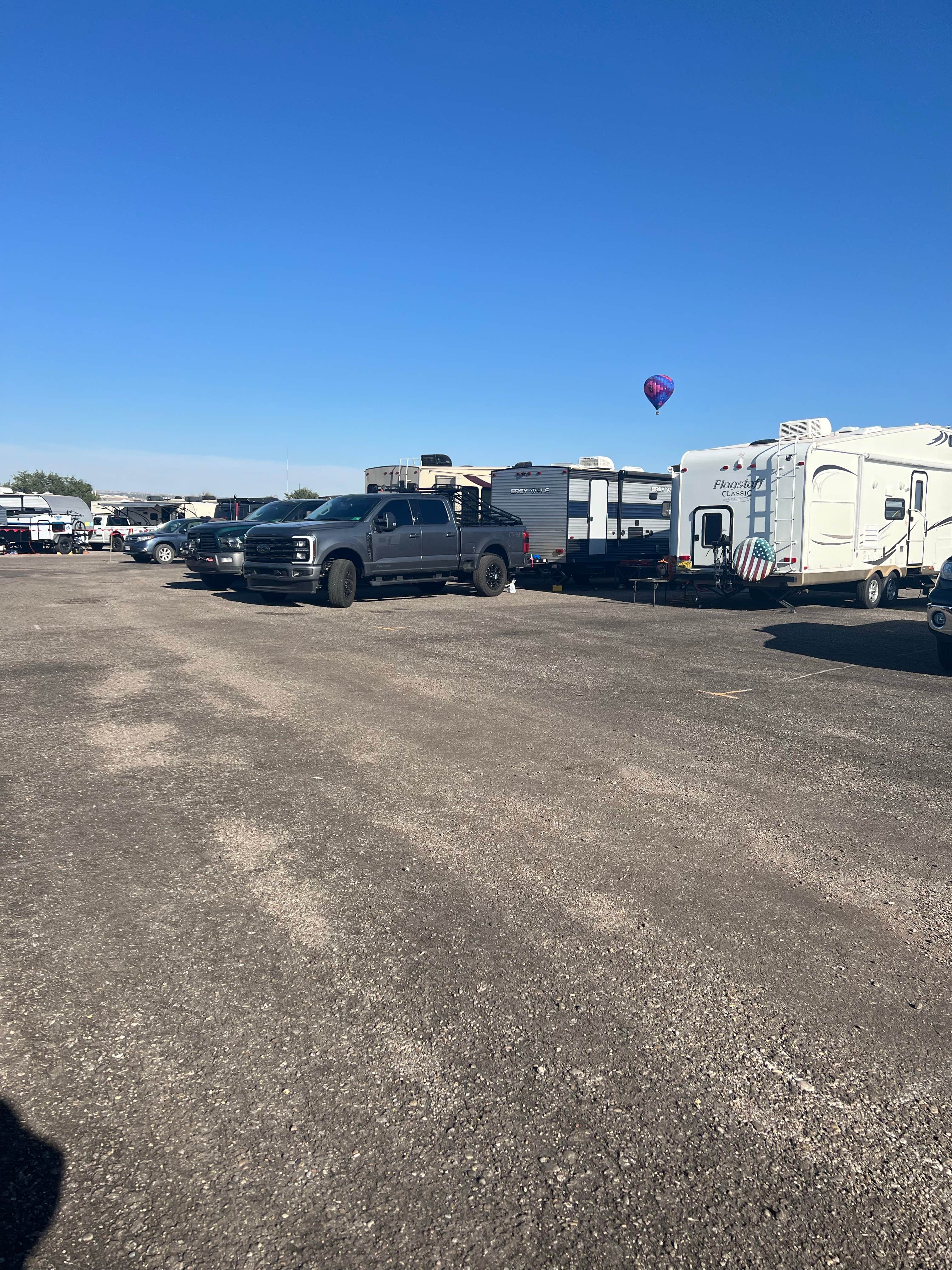 Camper submitted image from Albuquerque International Balloon Fiesta VIP West Lot - 2