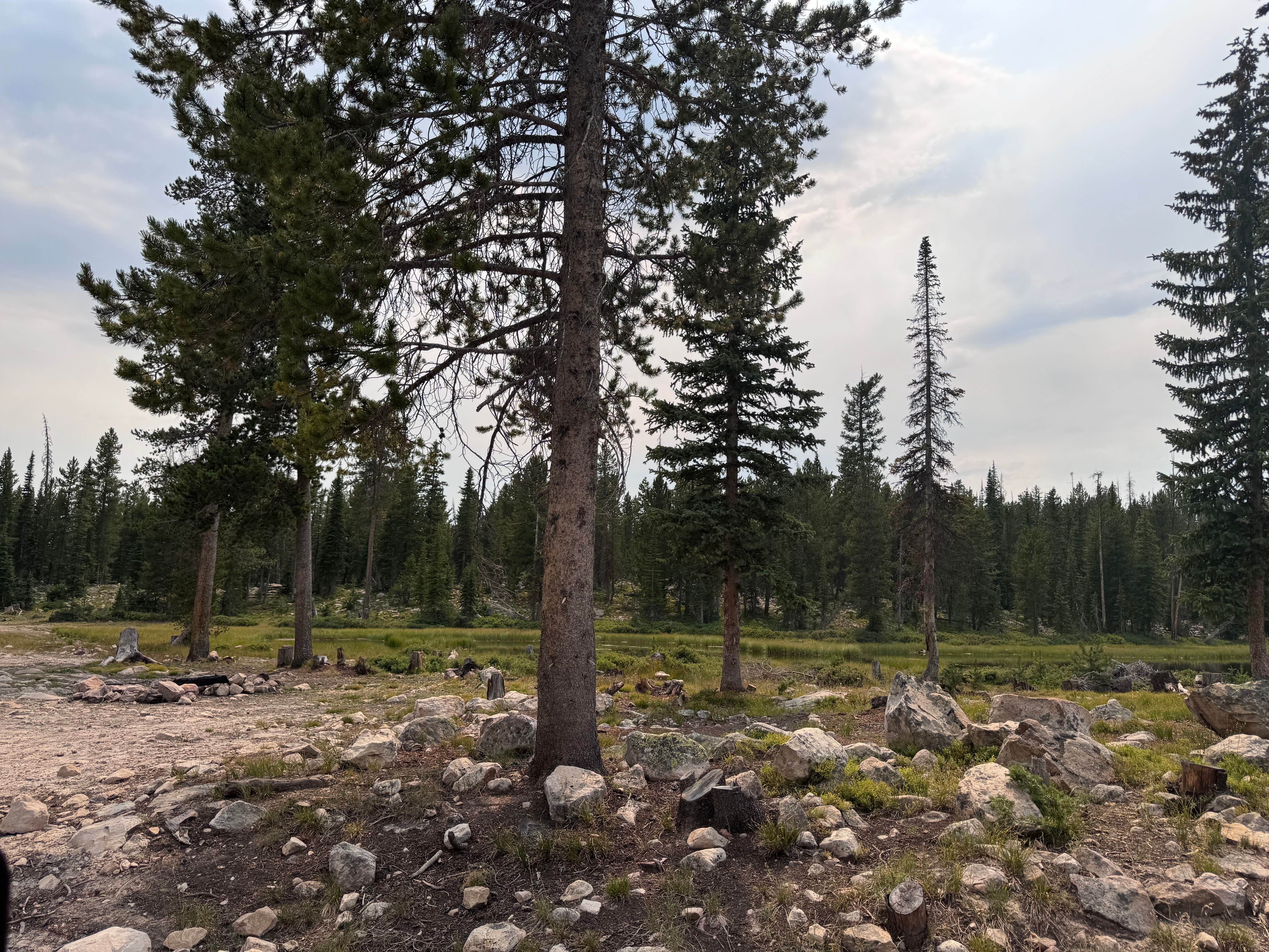 Camping near Pyramid Lake Dispersed Camping: Alexander Lake Backcountry, Kamas, Utah