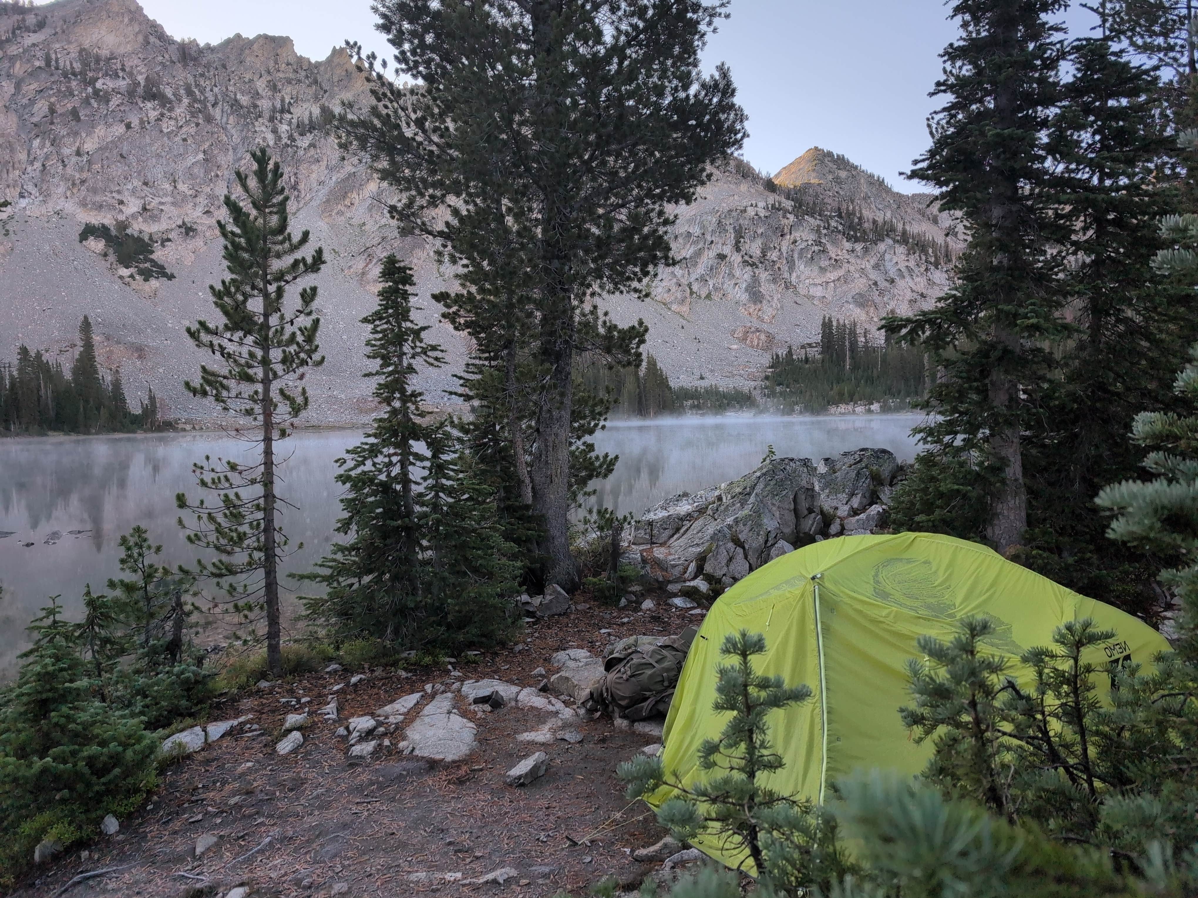 Camper submitted image from Alice Lake Primitive Campsite - Sawtooth National Forest - 1