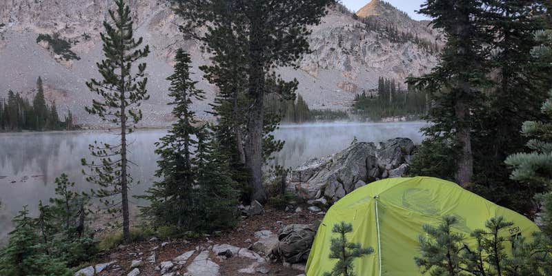 Camper submitted image from Alice Lake Primitive Campsite - Sawtooth National Forest