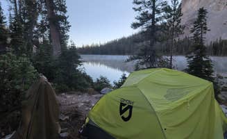 Dallin S.'s photo of tent camping at Alice Lake Primitive Campsite - Sawtooth National Forest near Sun Valley, ID