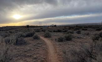Julie K.'s photo of a dispersed camping area at Alien Run Trailhead Basecamp near Farmington, NM