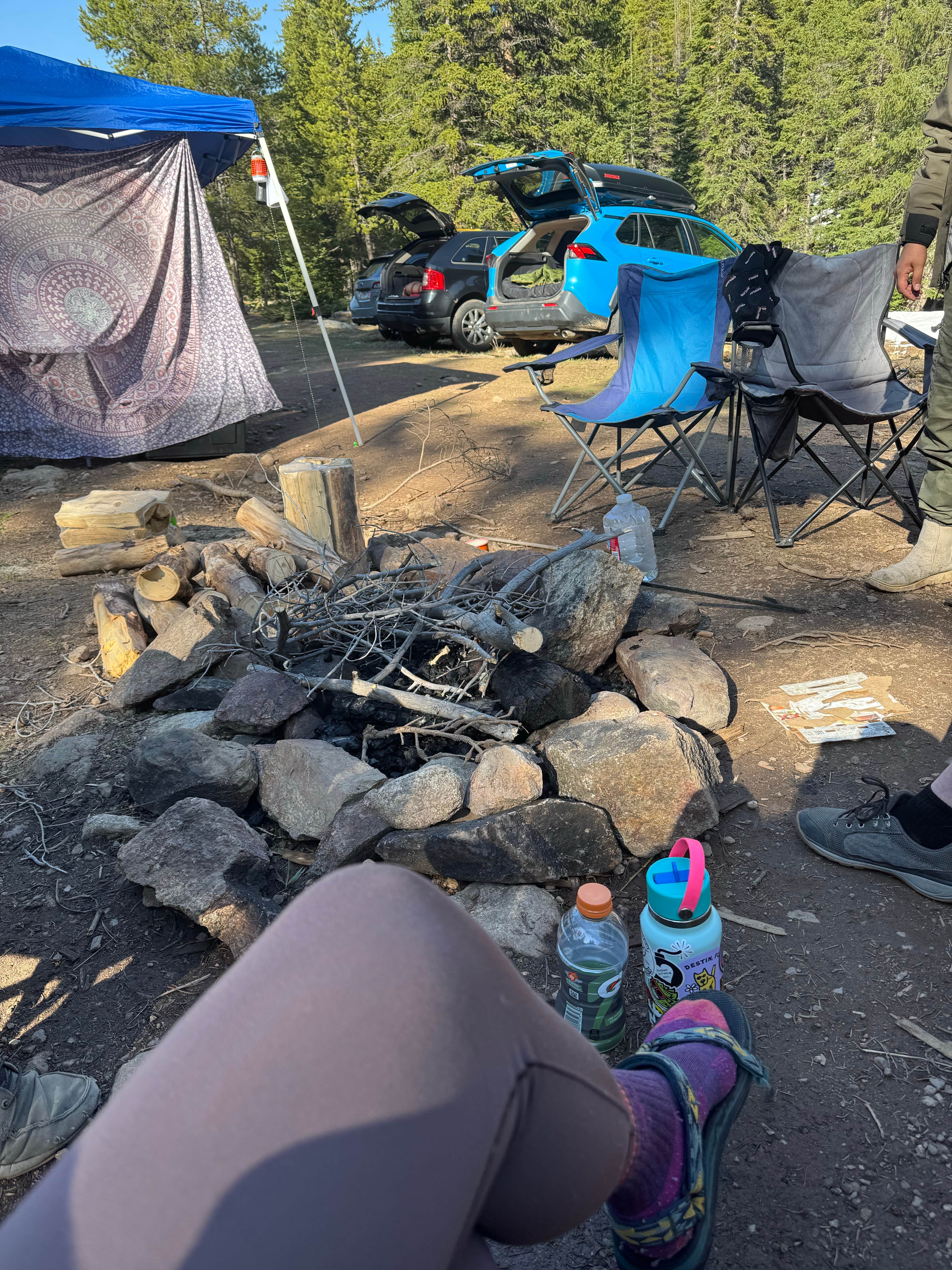 Taylor C.'s photo of tent camping at Allenspark Dispersed Camp Spot near Lyons, CO