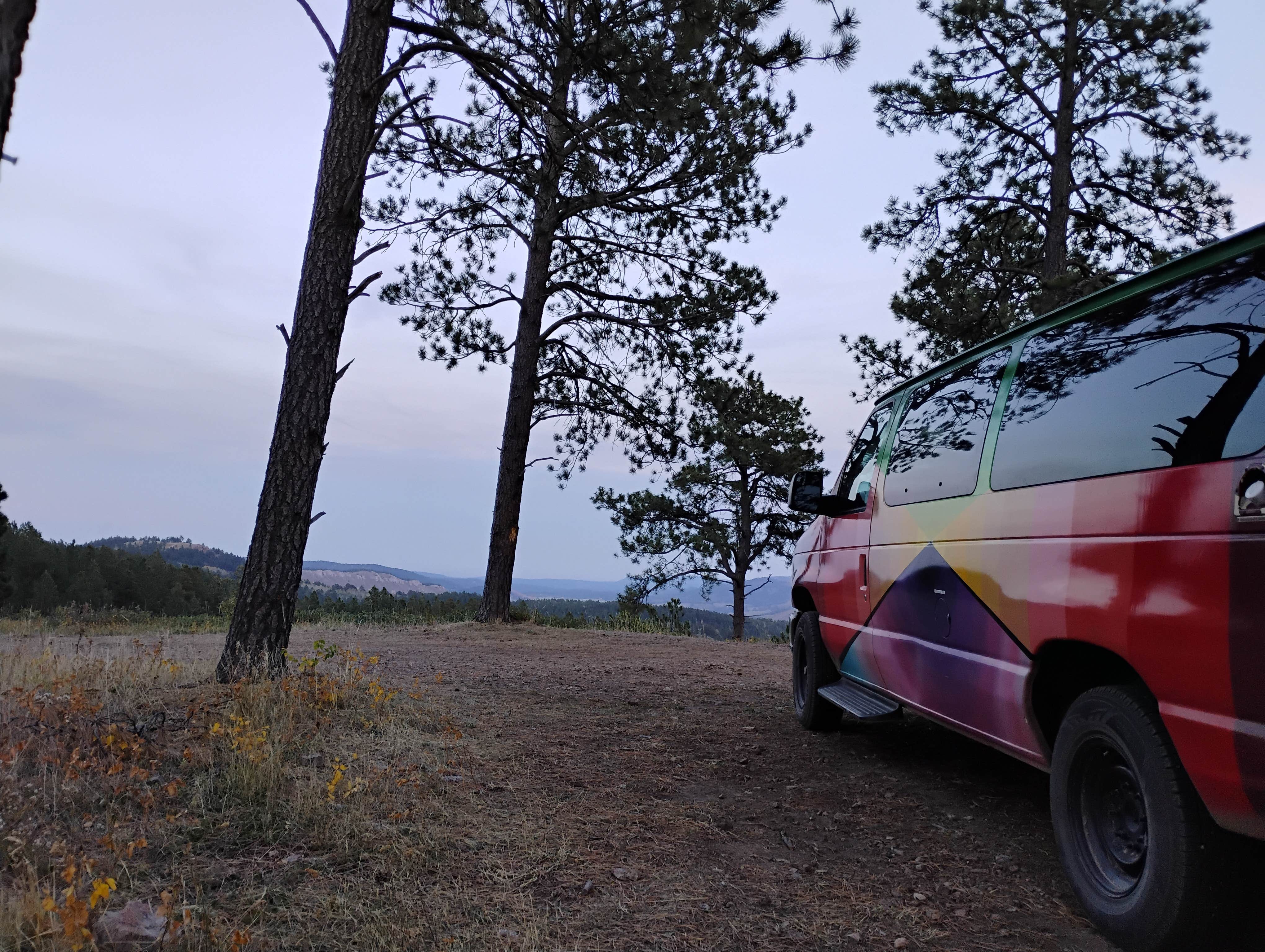 Along Mt Roosevelt Rd Dispersed Camp